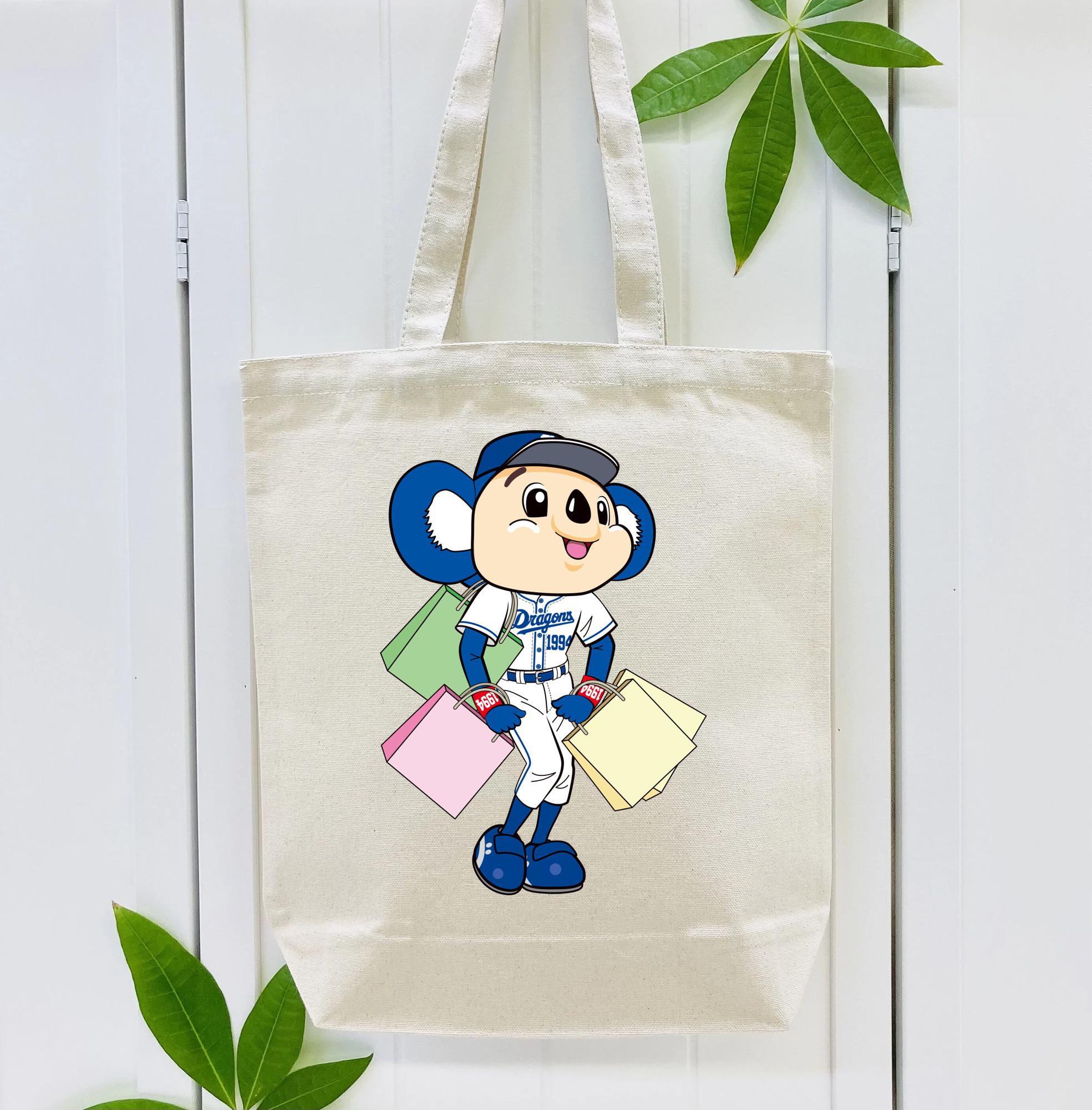 CHUNICHI DRAGONS MASCOT DOALA APPLICATION SHOPPING Logo