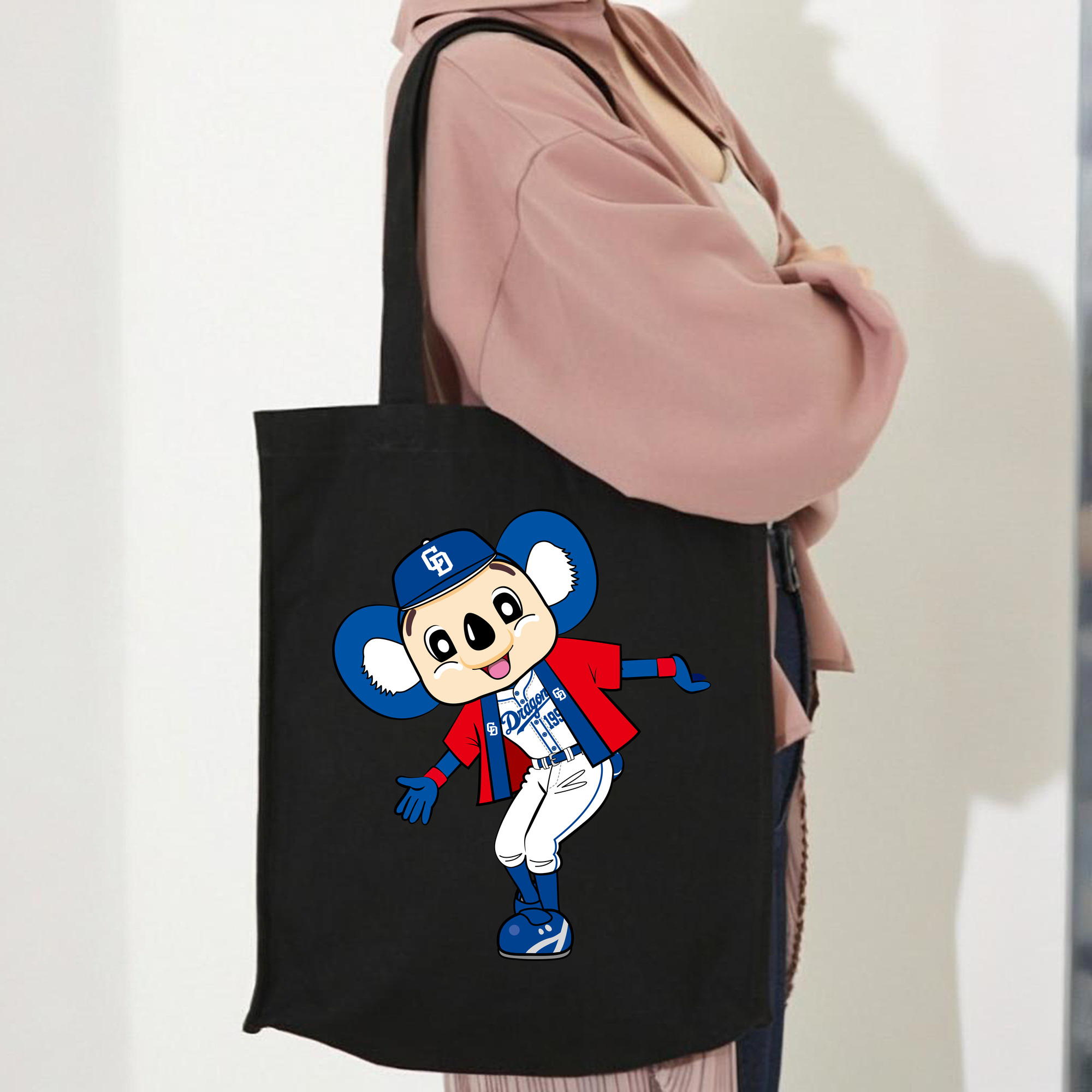 CHUNICHI DRAGONS MASCOT DOALA 2019 HOME UNIFORM APPLICATION HAORI WELCOME Logo