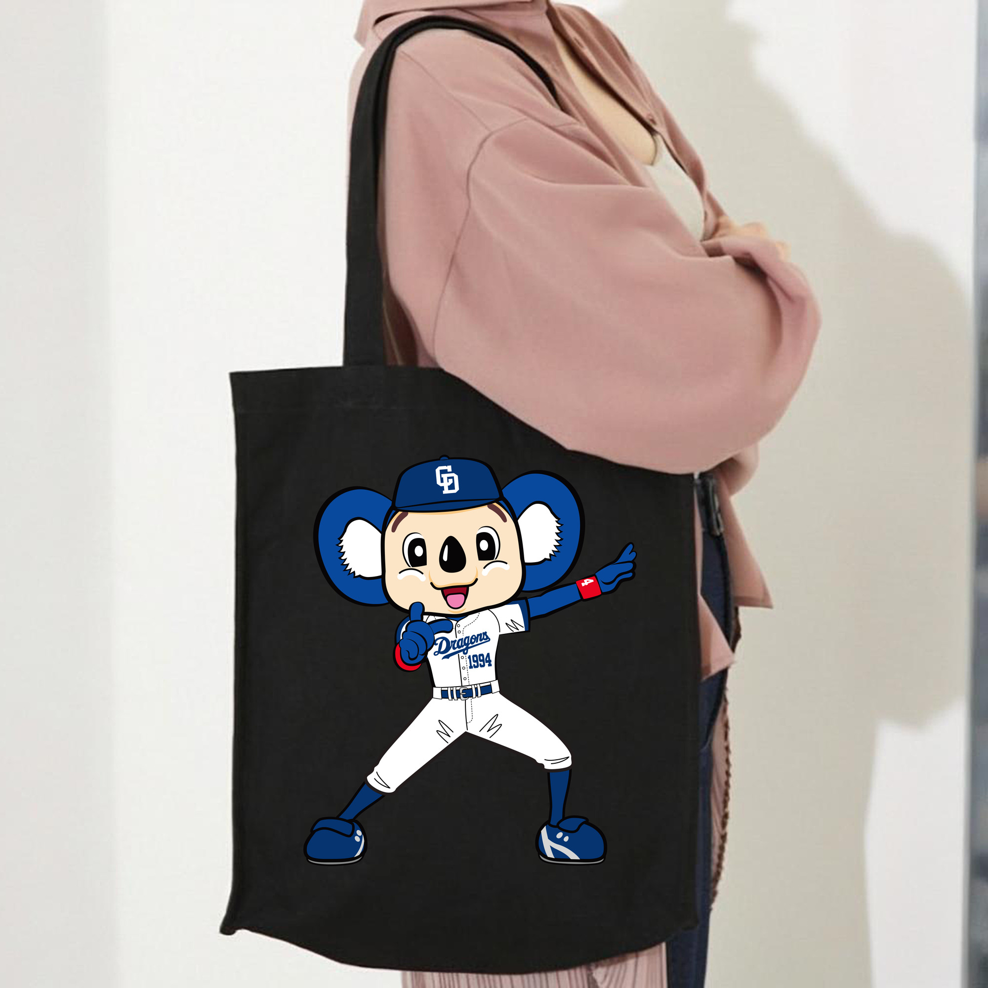 CHUNICHI DRAGONS MASCOT DOALA Logo