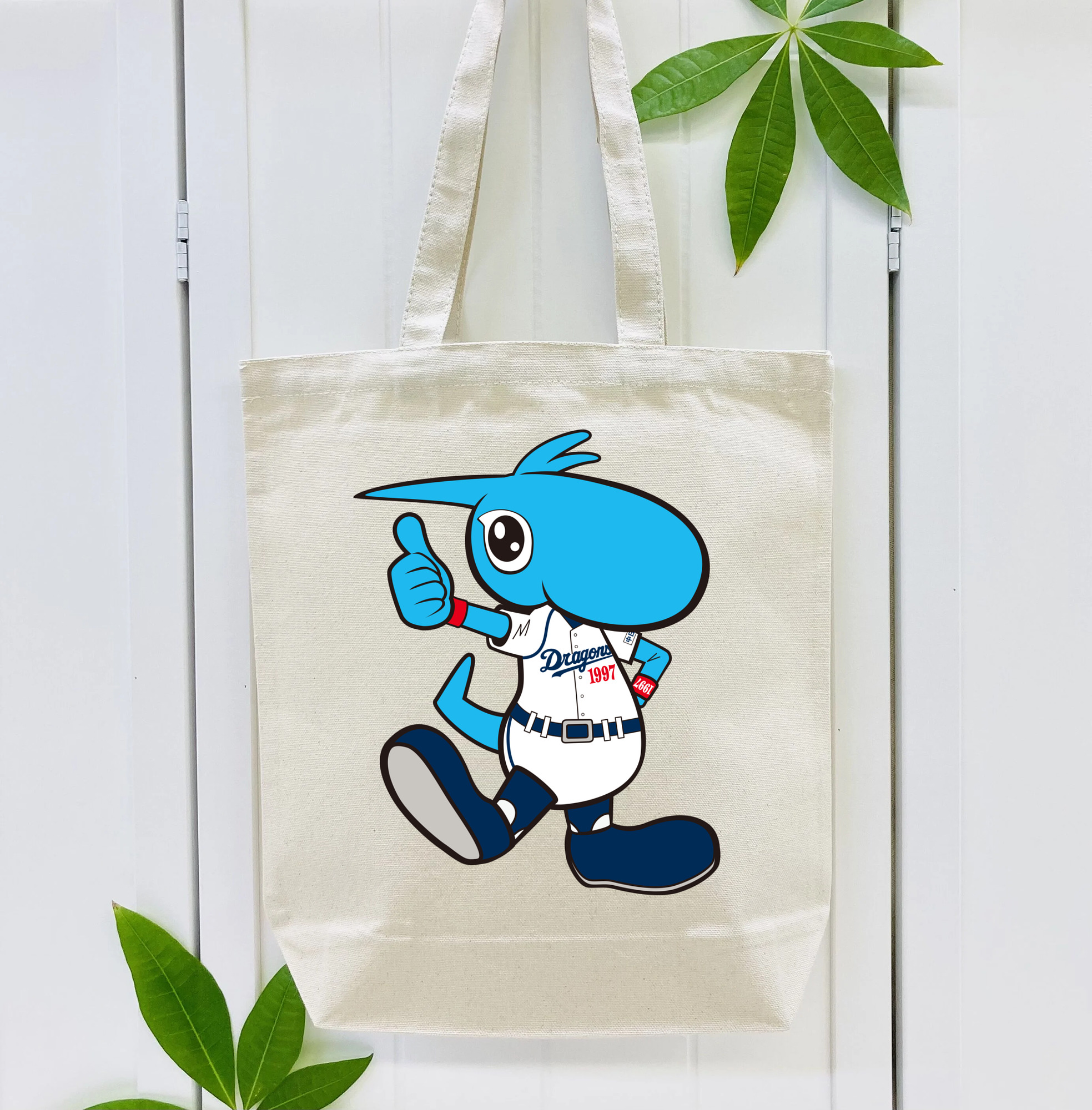 CHUNICHI DRAGONS MASCOT SHAOLON 2012 2013 HOME UNIFORM APPLICATION THUMS UP Logo