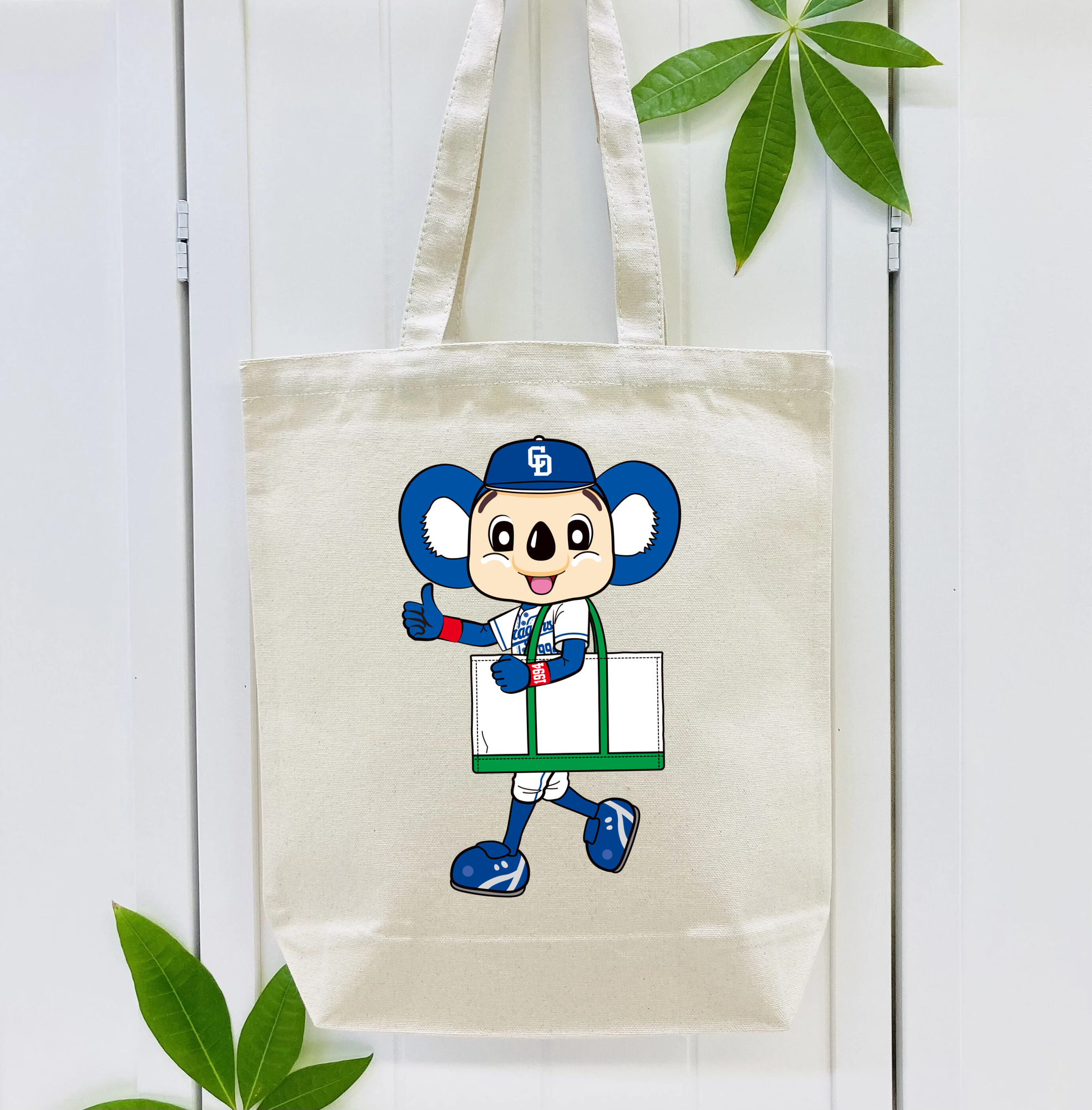 CHUNICHI DRAGONS MASCOT DOALA 2019 HOME UNIFORM APPLICATION ECO BAG Logo