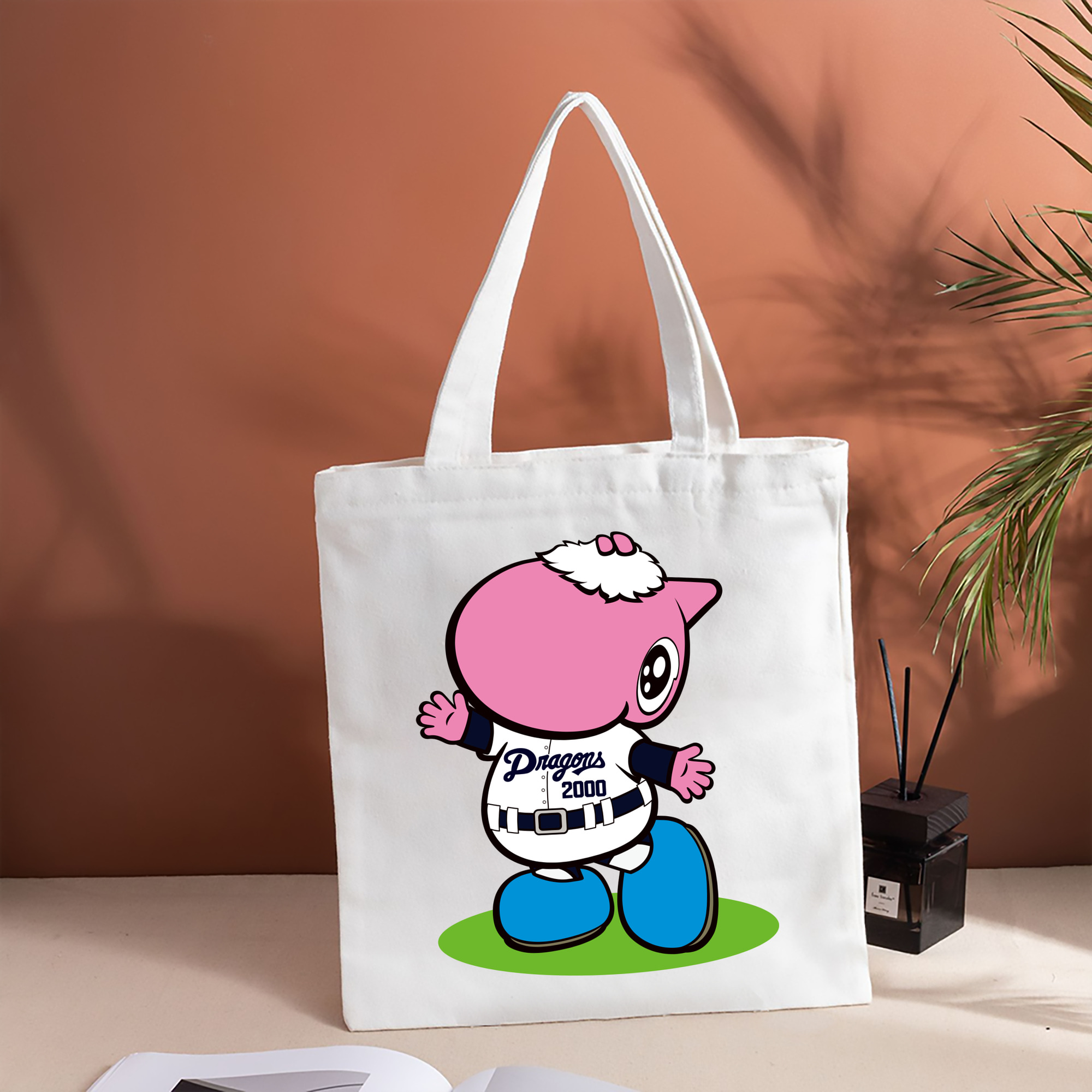 CHUNICHI DRAGONS MASCOT PAOLON 2014 2016 HOME UNIFORM Logo