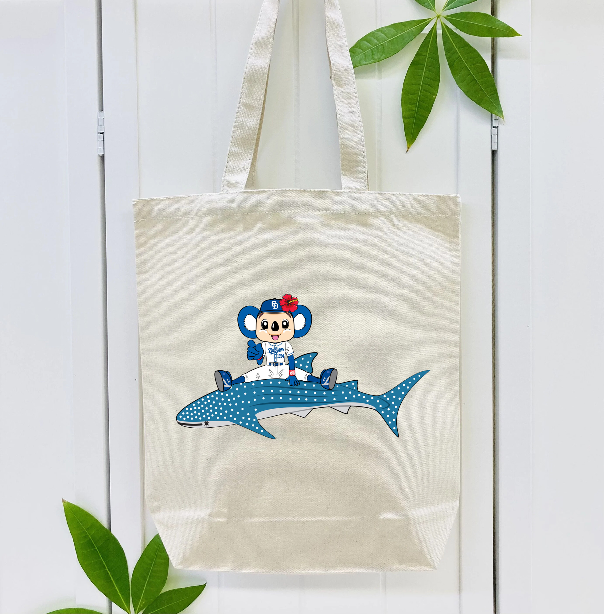 CHUNICHI DRAGONS MASCOT DOALA HOME UNIFORM 2018 APPLICATION WHALE SHARK Logo