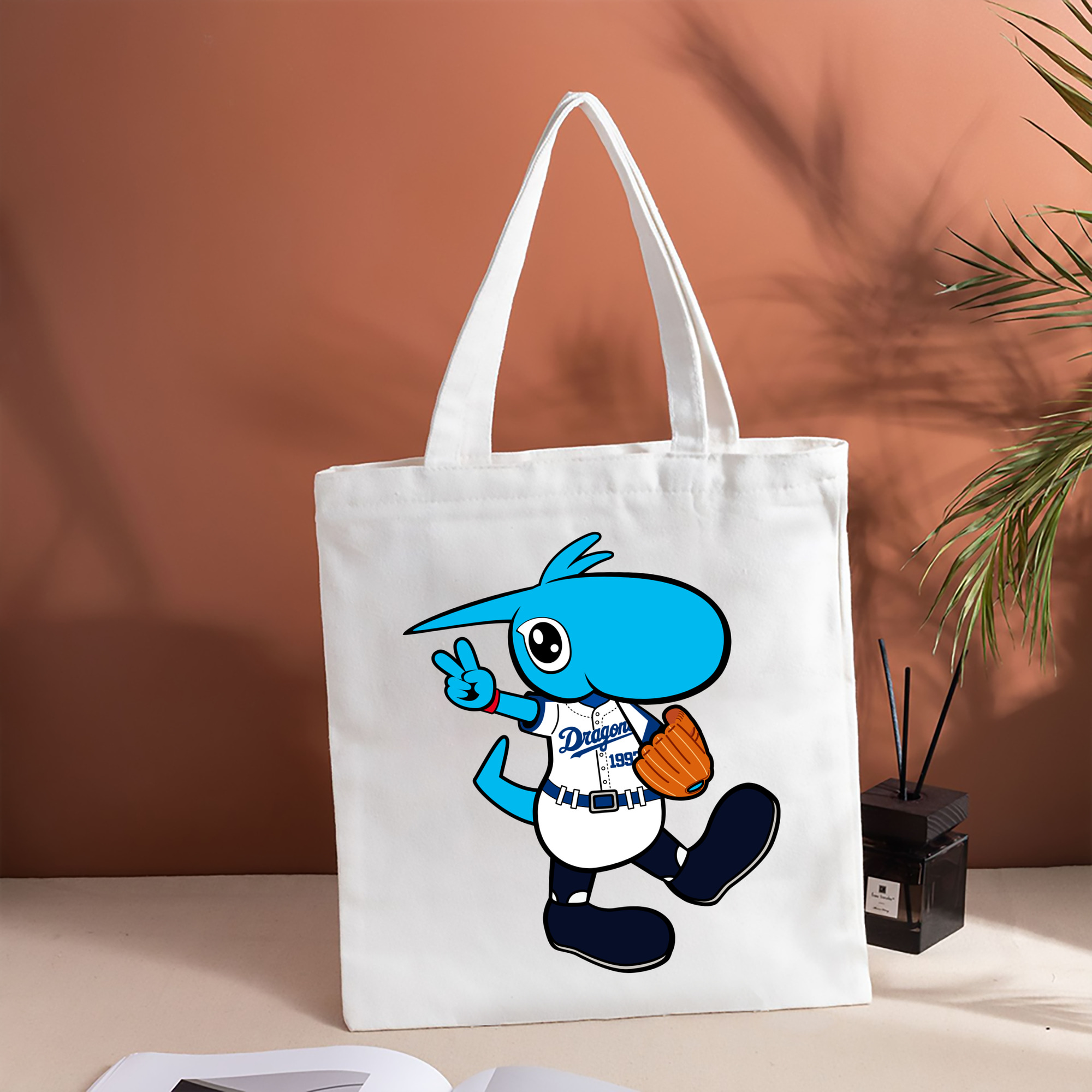 CHUNICHI DRAGONS MASCOT SHAOLON APPLICATION GLOVE Logo