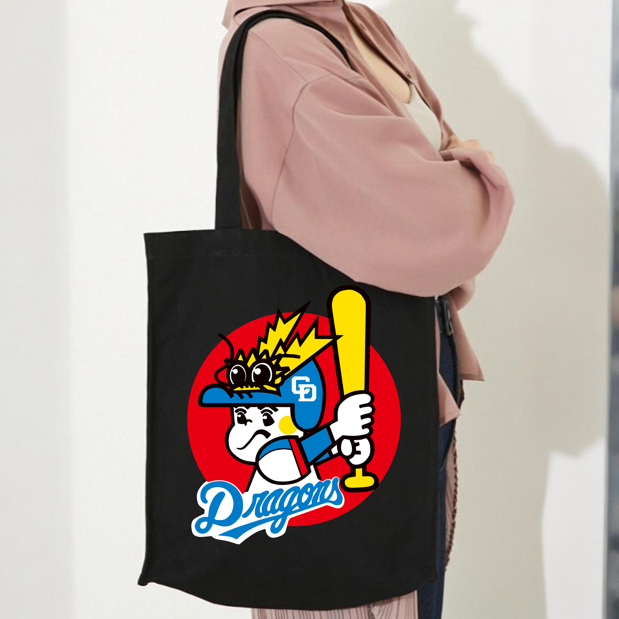 Cute CHUNICHI DRAGONS OLD EMBLEM Logo 