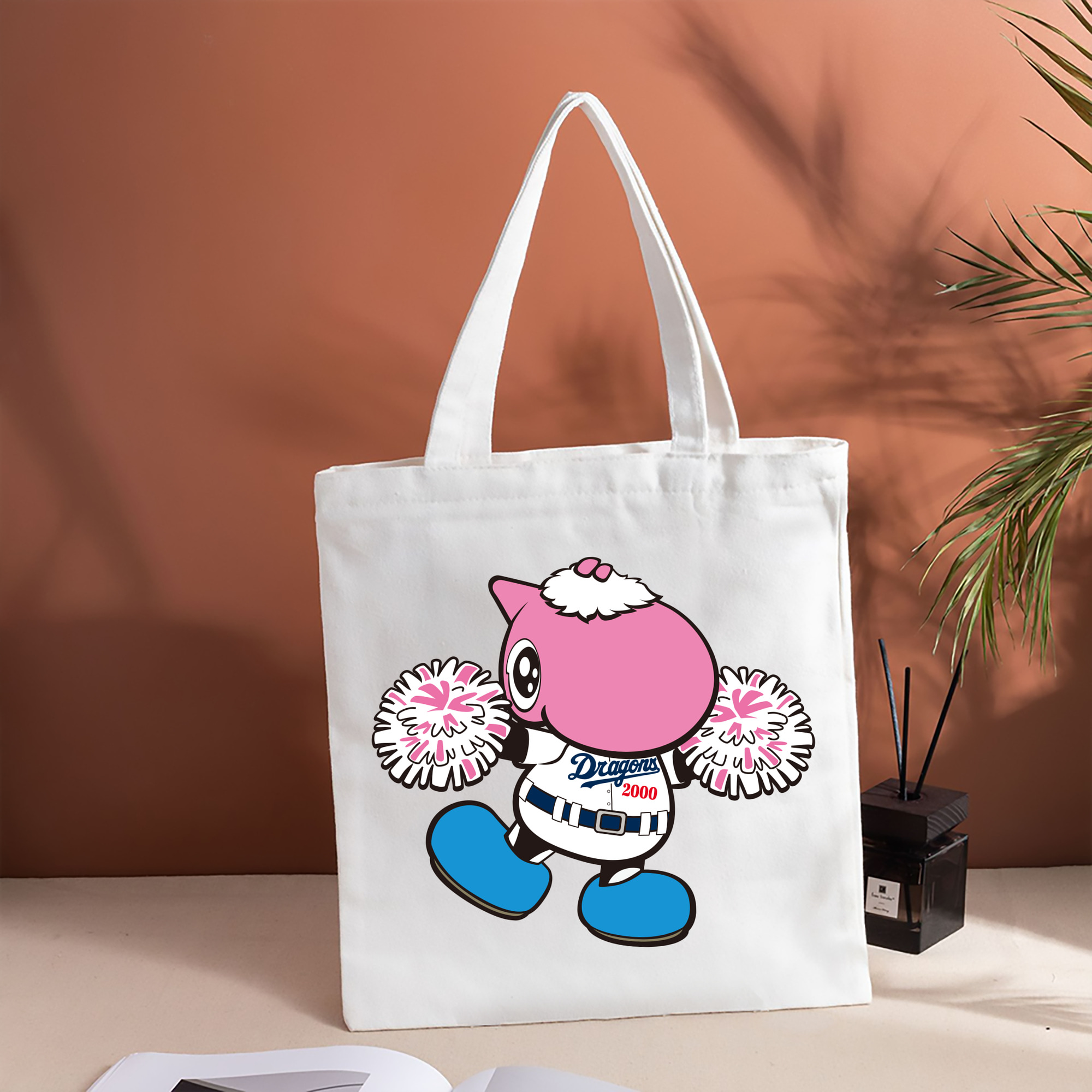 CHUNICHI DRAGONS MASCOT PAOLON 2012 2013 HOME UNIFORM APPLICATION CHEERING Logo