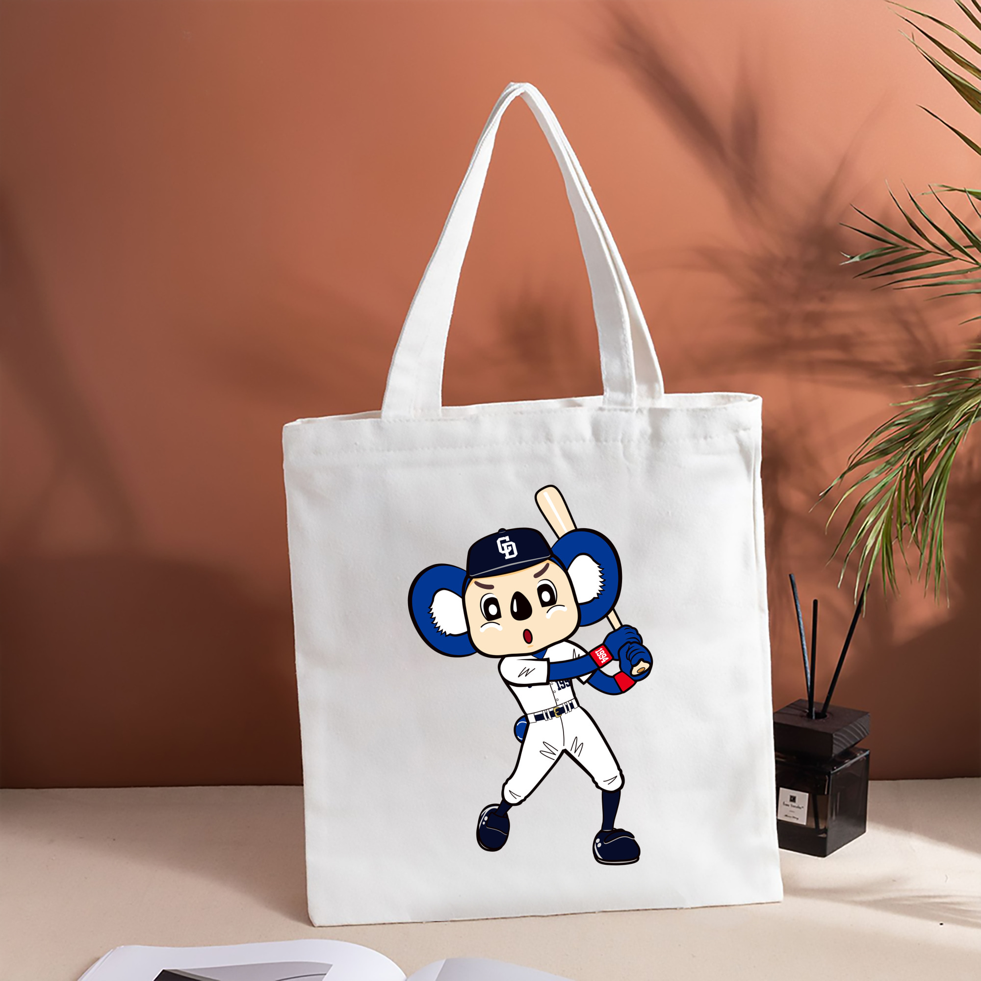 CHUNICHI DRAGONS MASCOT DOALA 2014 2016 HOME UNIFORM APPLICATION BATTING Logo 1