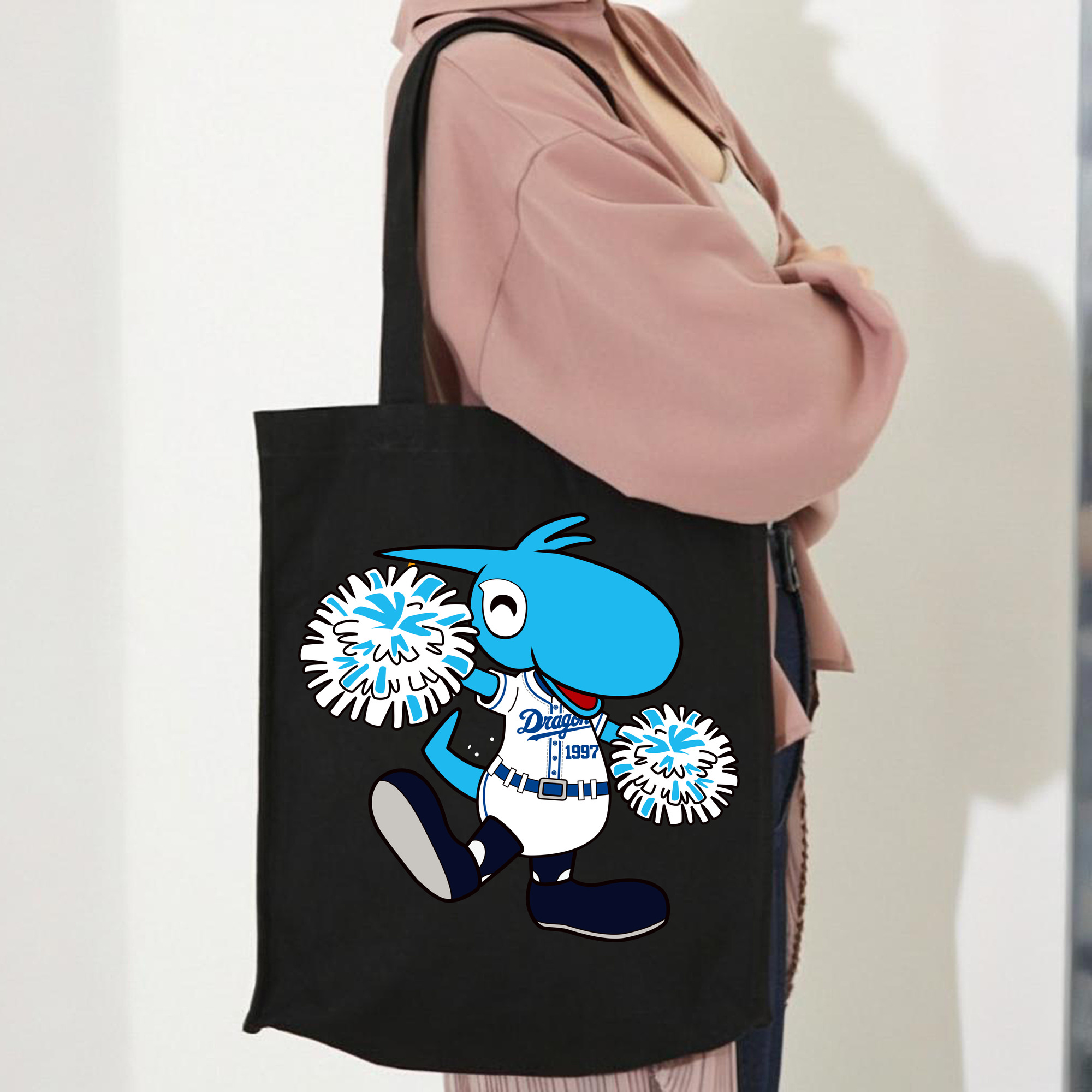 CHUNICHI DRAGONS MASCOT SHAOLON APPLICATION CHEERING Logo