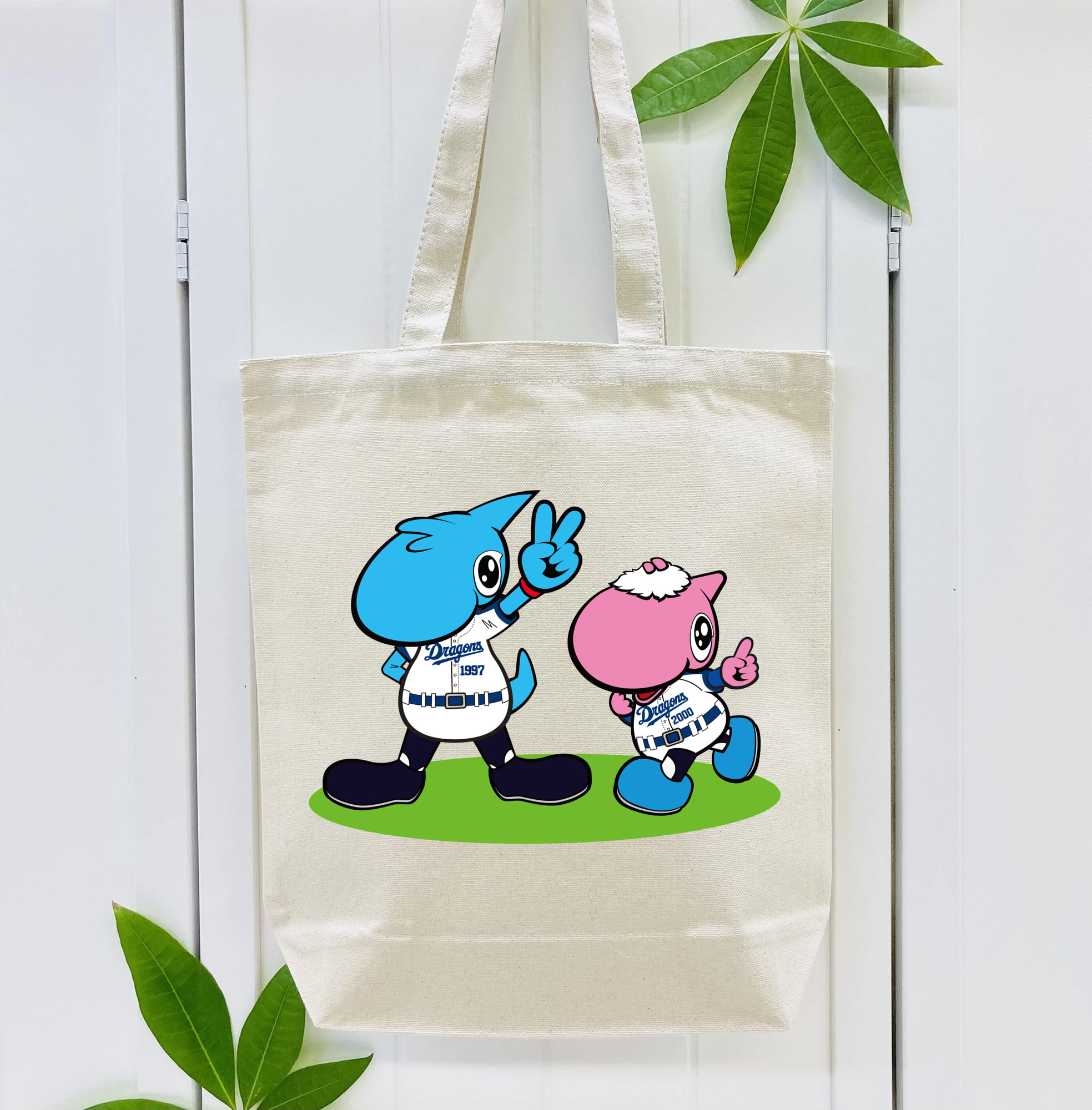 CHUNICHI DRAGONS Mascot Paolon And Shaolon