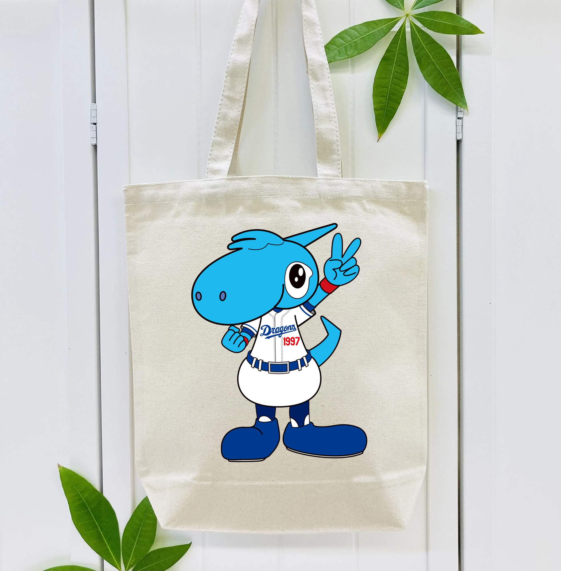 CHUNICHI DRAGONS MASCOT SHAOLON 2023 HOME UNIFORM APPLICATION VICTORY Logo