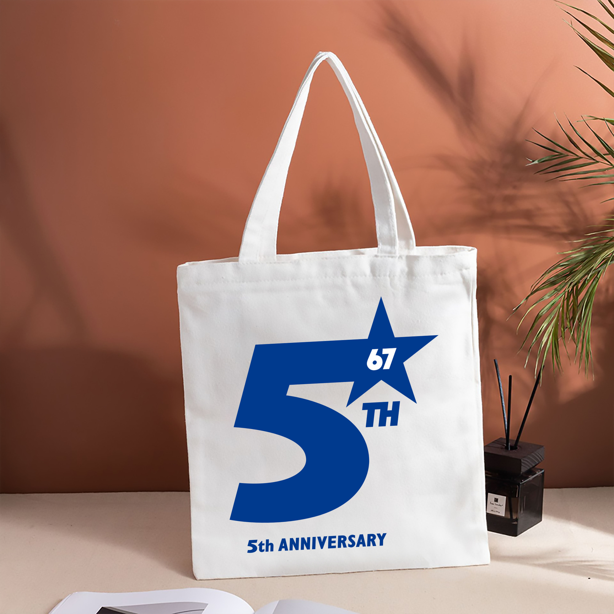 YOKOHAMA DENA BAYSTARS 5TH ANNIVERSARY Logo