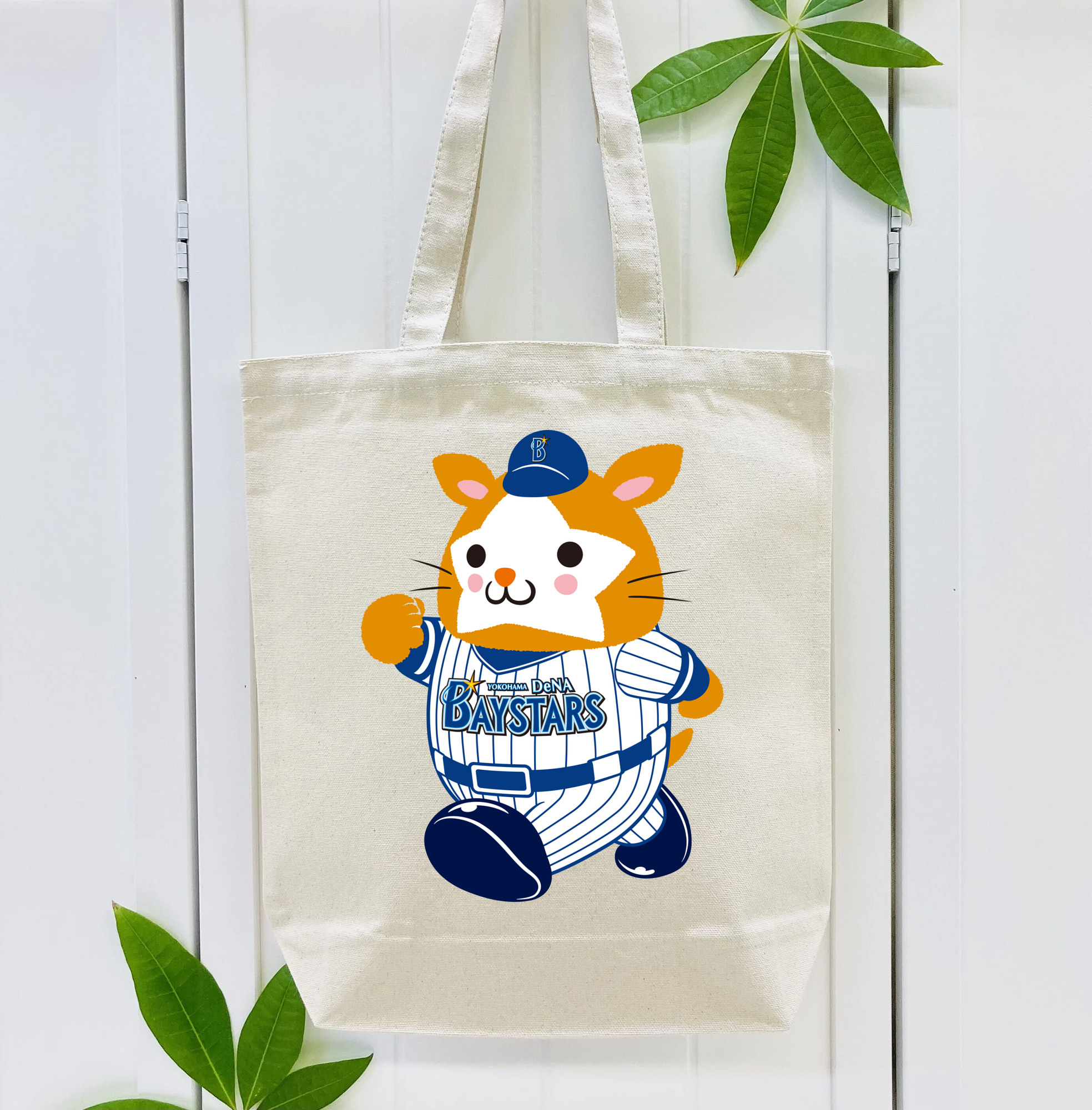 YOKOHAMA DeNA BAYSTARS MASCOT APPLICATION WALKING Logo