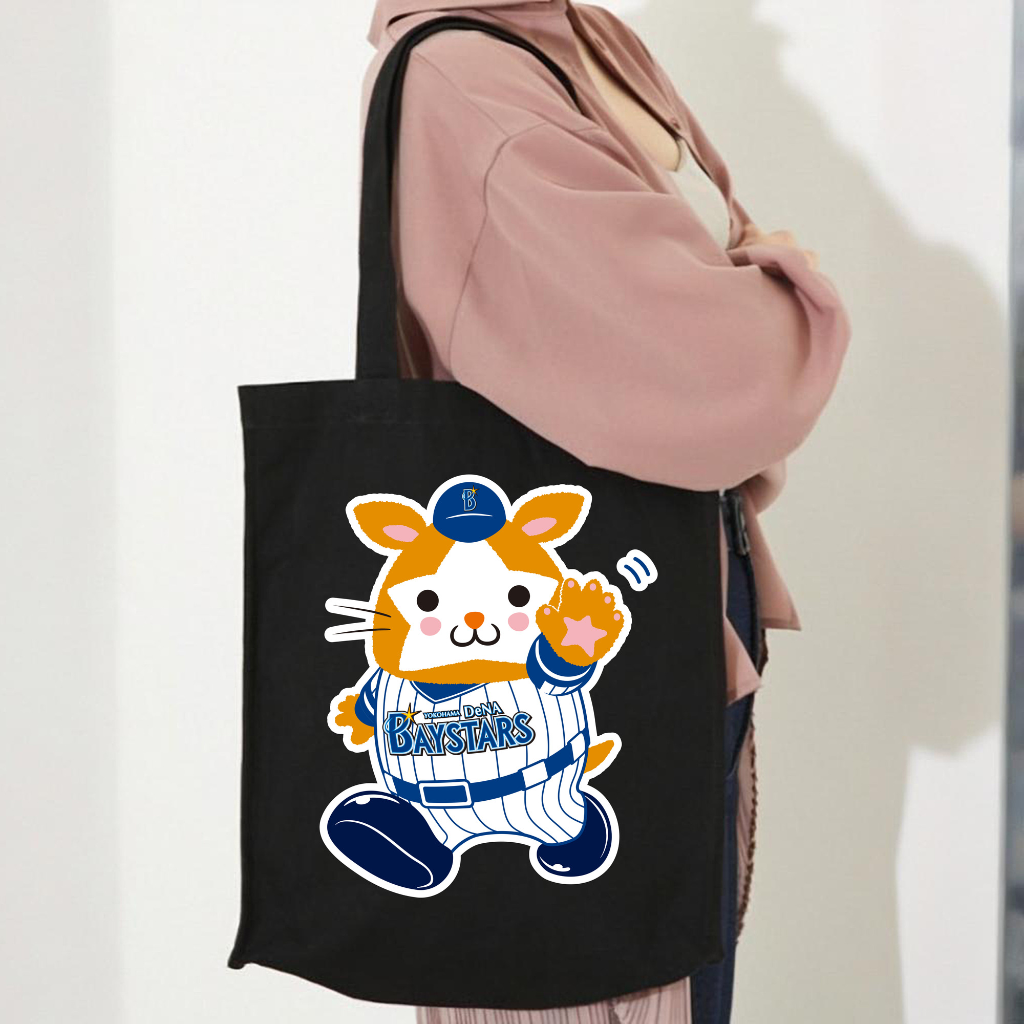 YOKOHAMA DENA BAYSTARS MASCOT DB.STARMAN APPLICATION GREETING Logo
