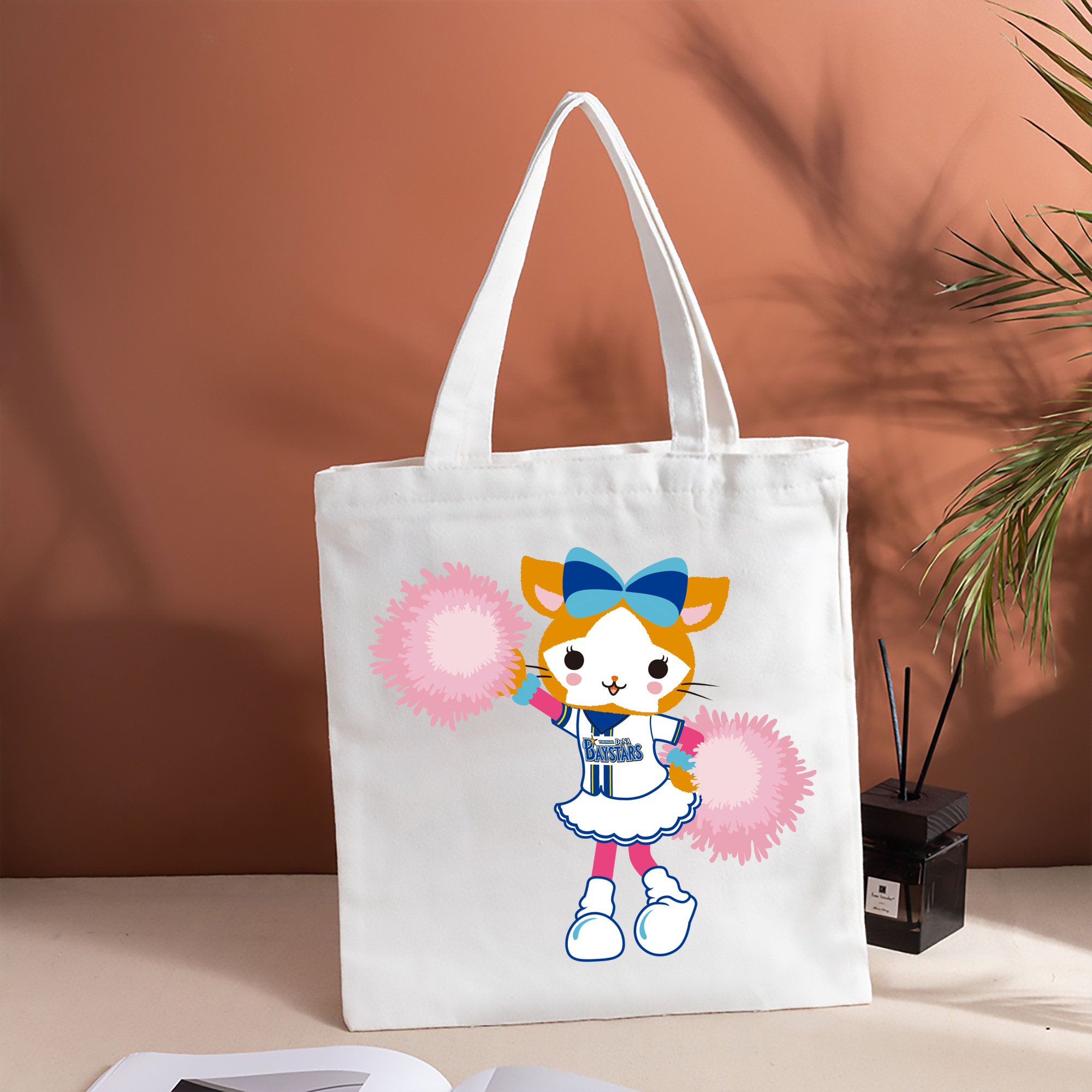 YOKOHAMA DeNA BAYSTARS MASCOT DB.KIRARA 2025 HOME UNIFORM APPLICATION CHEERING HAIR Logo