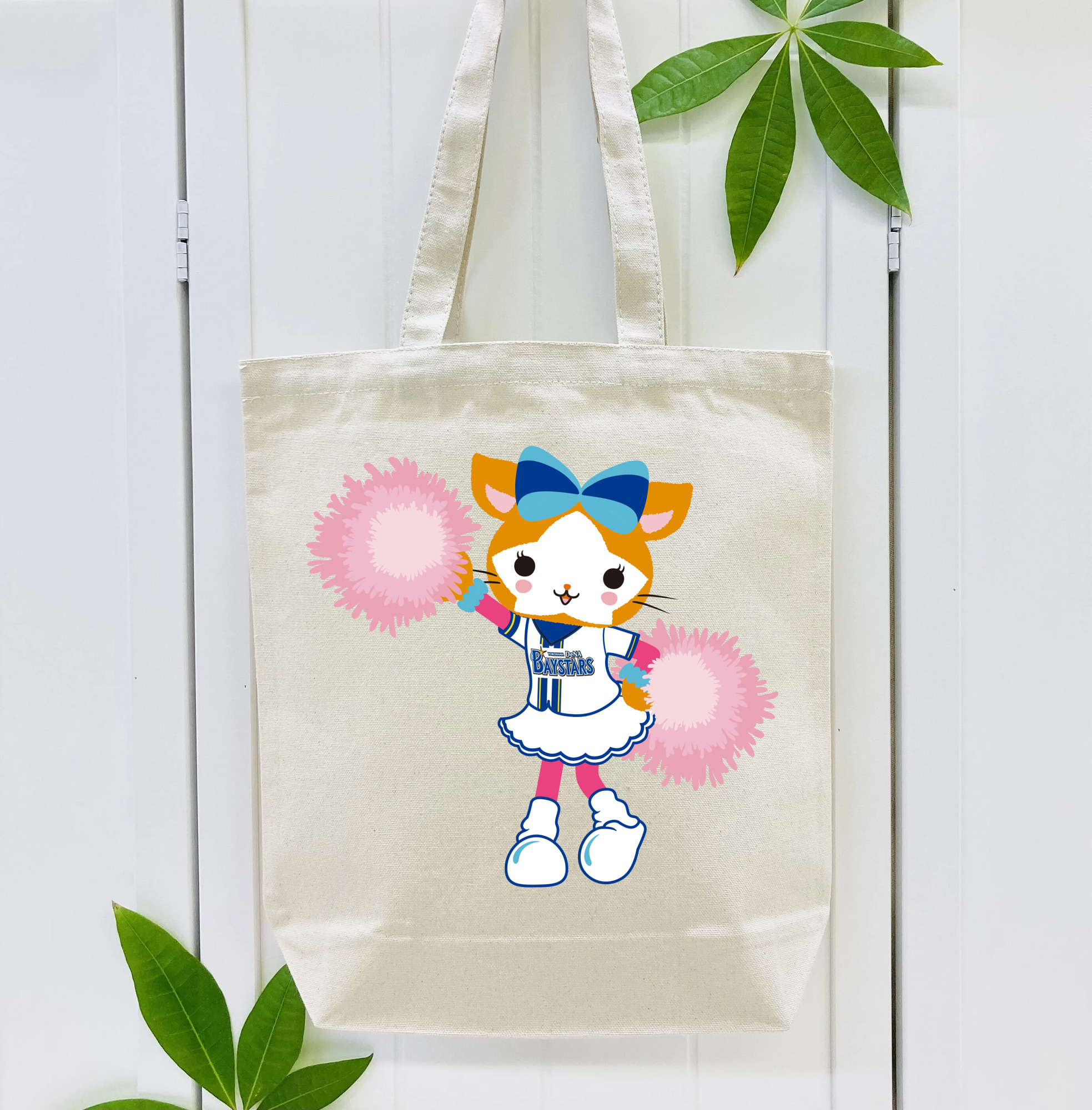 YOKOHAMA DeNA BAYSTARS MASCOT DB.KIRARA 2025 HOME UNIFORM APPLICATION CHEERING HAIR Logo