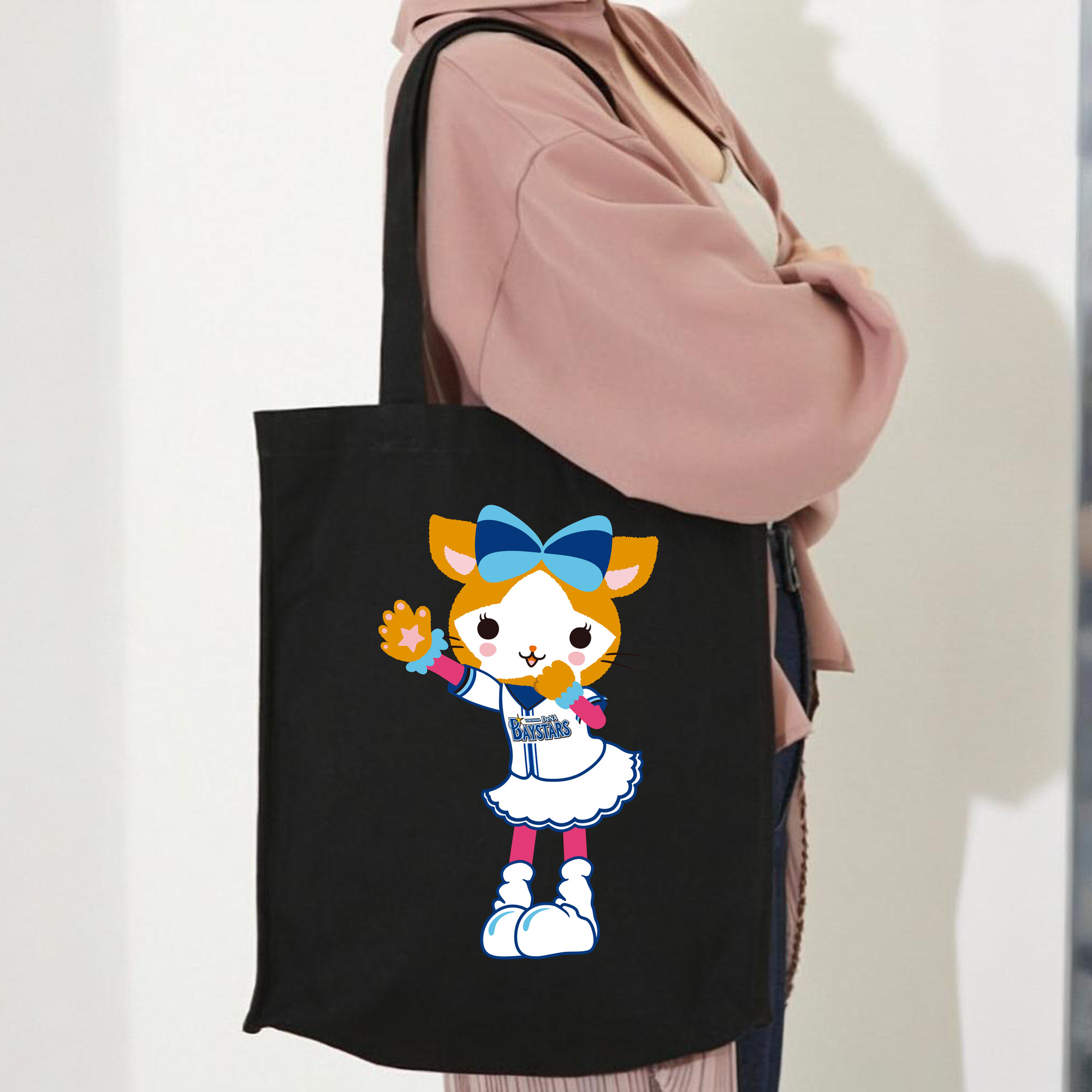 YOKOHAMA DeNA BAYSTARS MASCOT DB.KIRARA 2023 HOME UNIFORM APPLICATION GREETING Logo