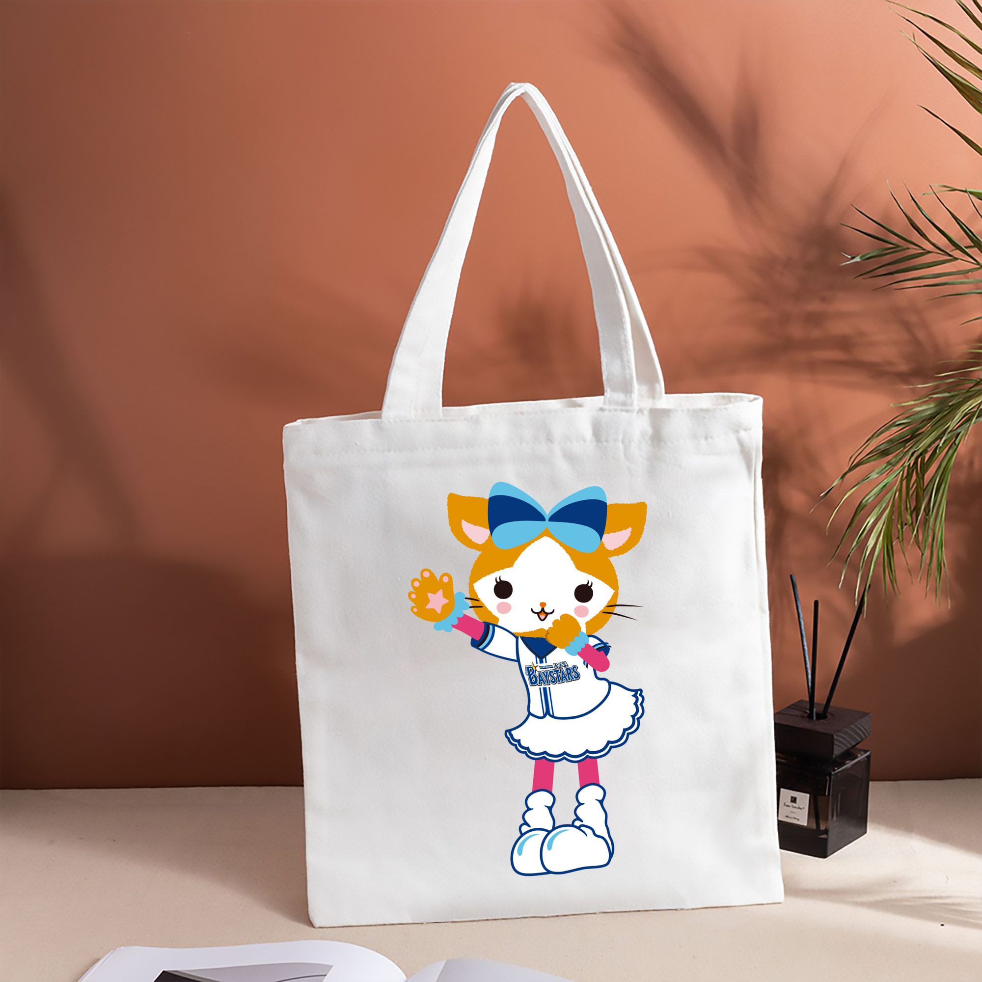 YOKOHAMA DeNA BAYSTARS MASCOT DB.KIRARA 2023 HOME UNIFORM APPLICATION GREETING Logo