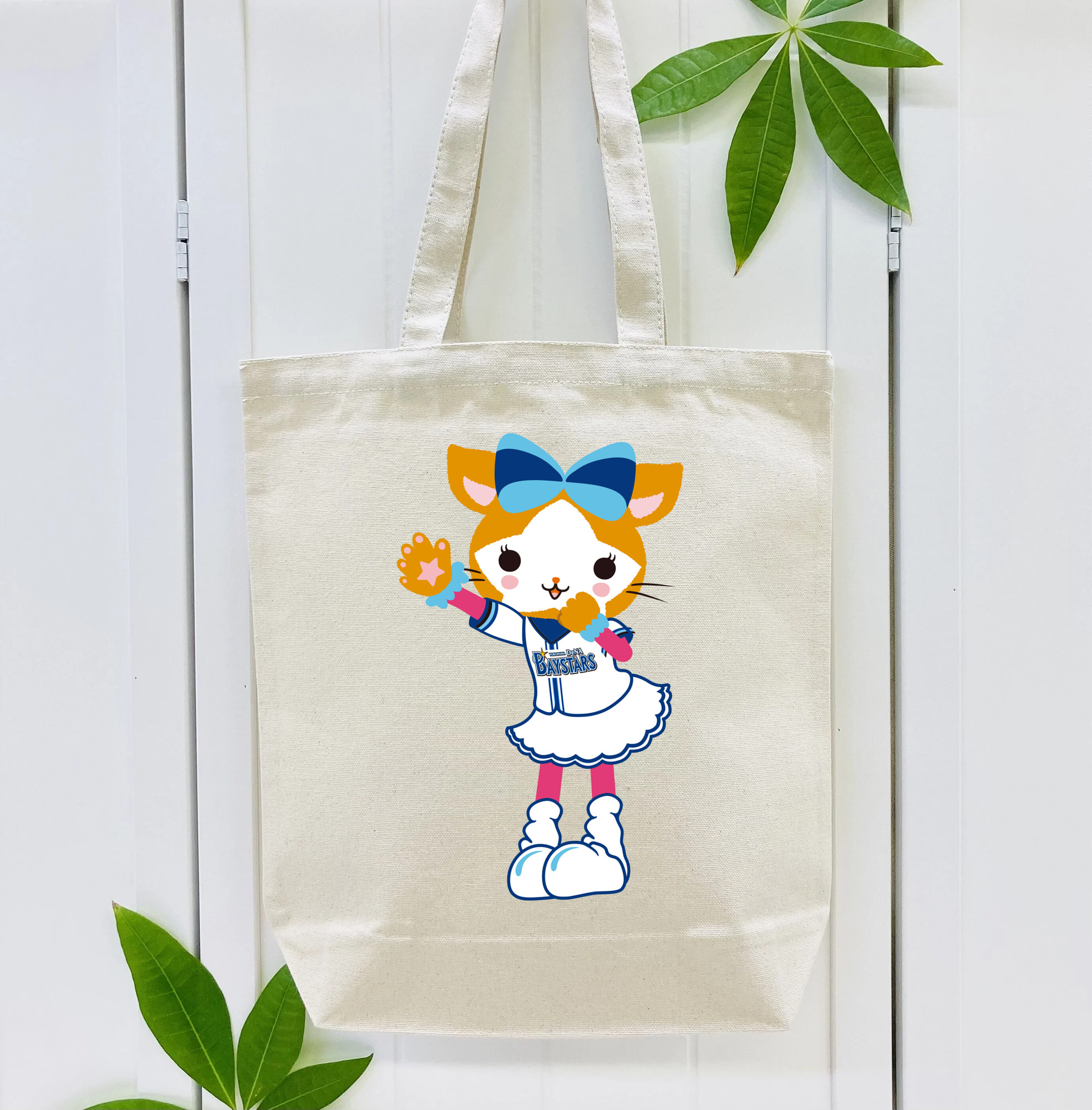 YOKOHAMA DeNA BAYSTARS MASCOT DB.KIRARA 2023 HOME UNIFORM APPLICATION GREETING Logo