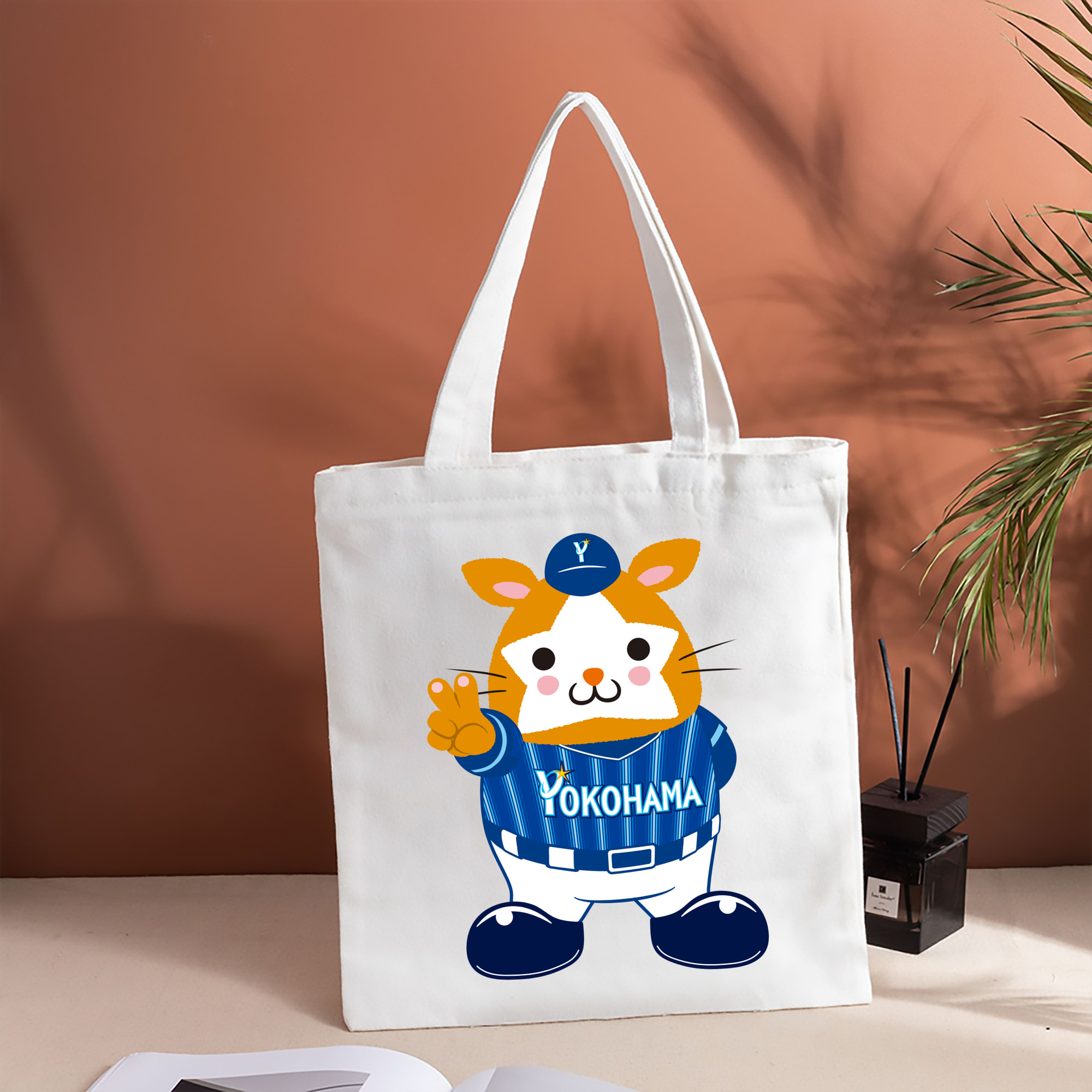 YOKOHAMA DeNA BAYSTARS MASCOT DB.STARMAN AWAY UNIFORM Logo