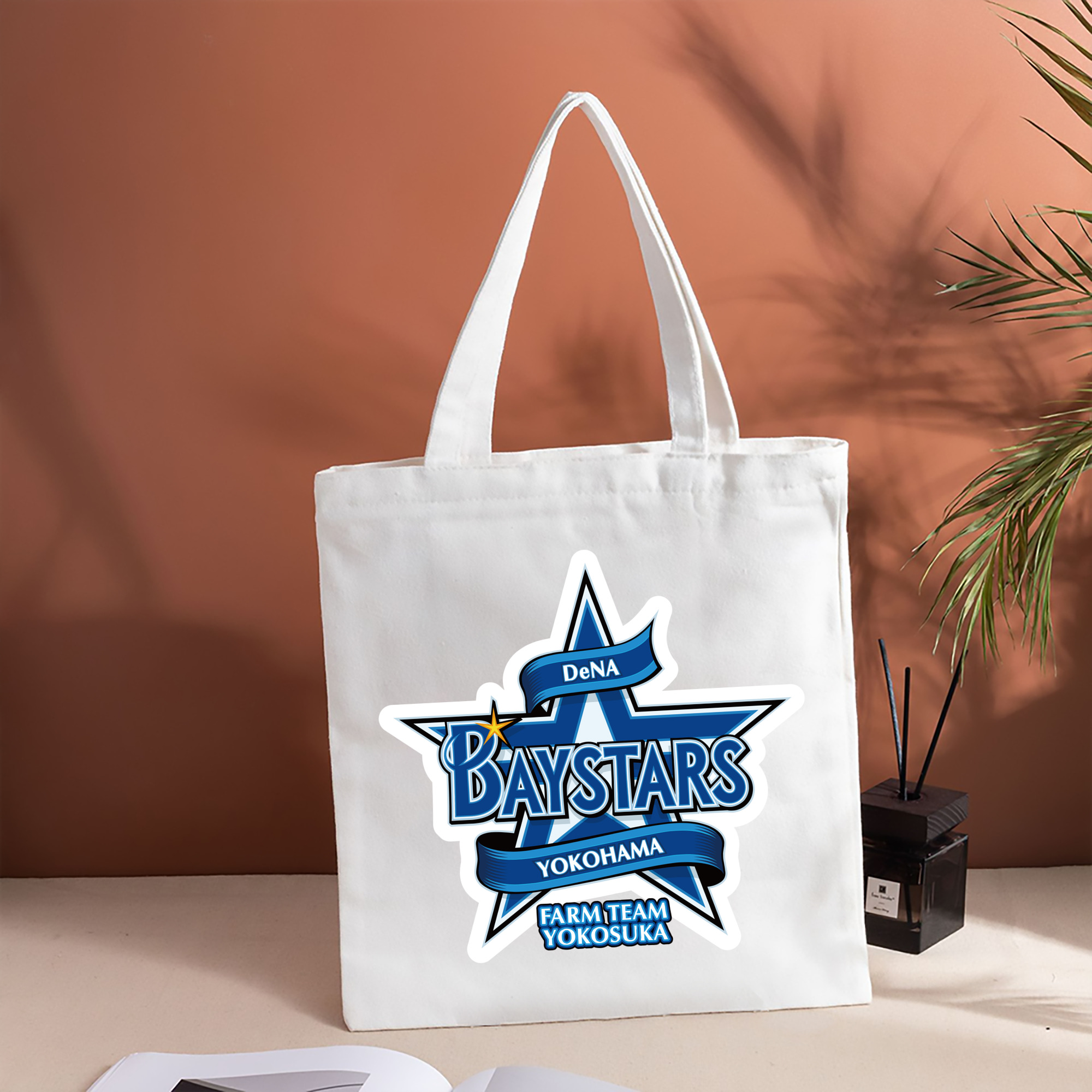 YOKOHAMA DeNA BAYSTARS FARM TEAM YOKOSUKA APPLICATION BACKGROUND Logo