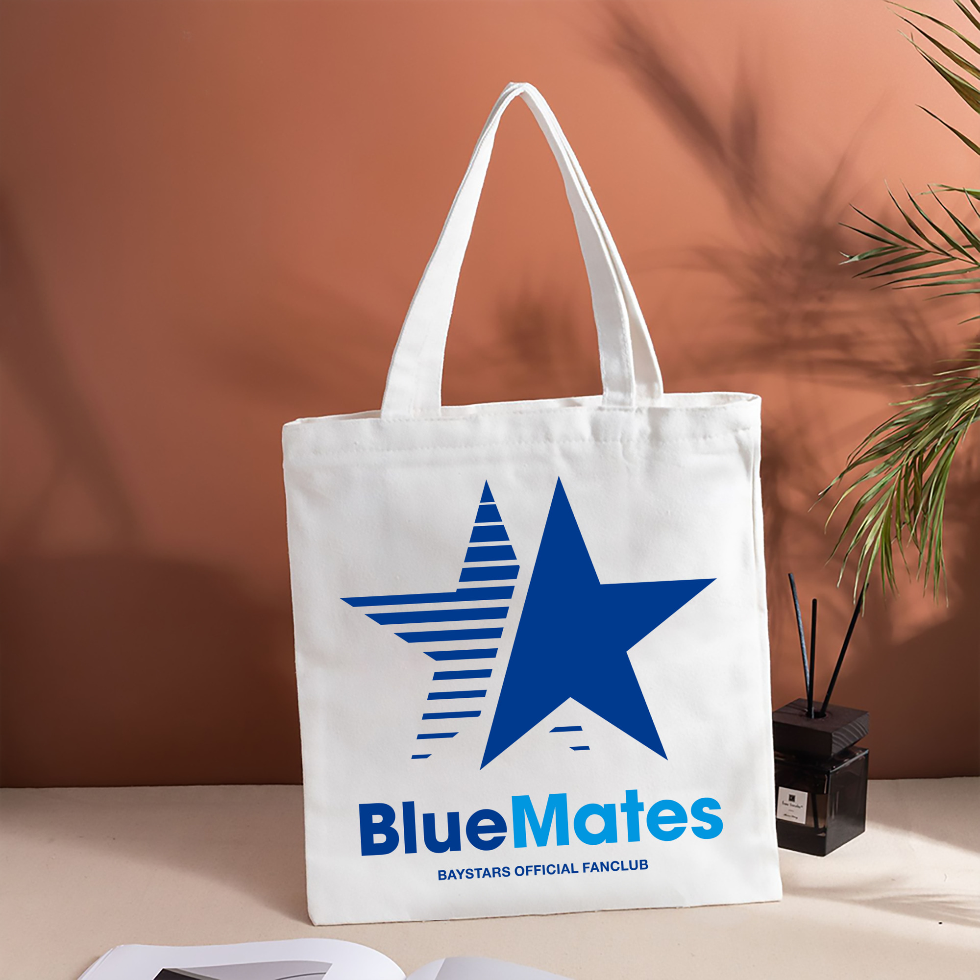 YOKOHAMA DeNA BAYSTARS FANCLUB BLUE MATES ORIGINAL Logo