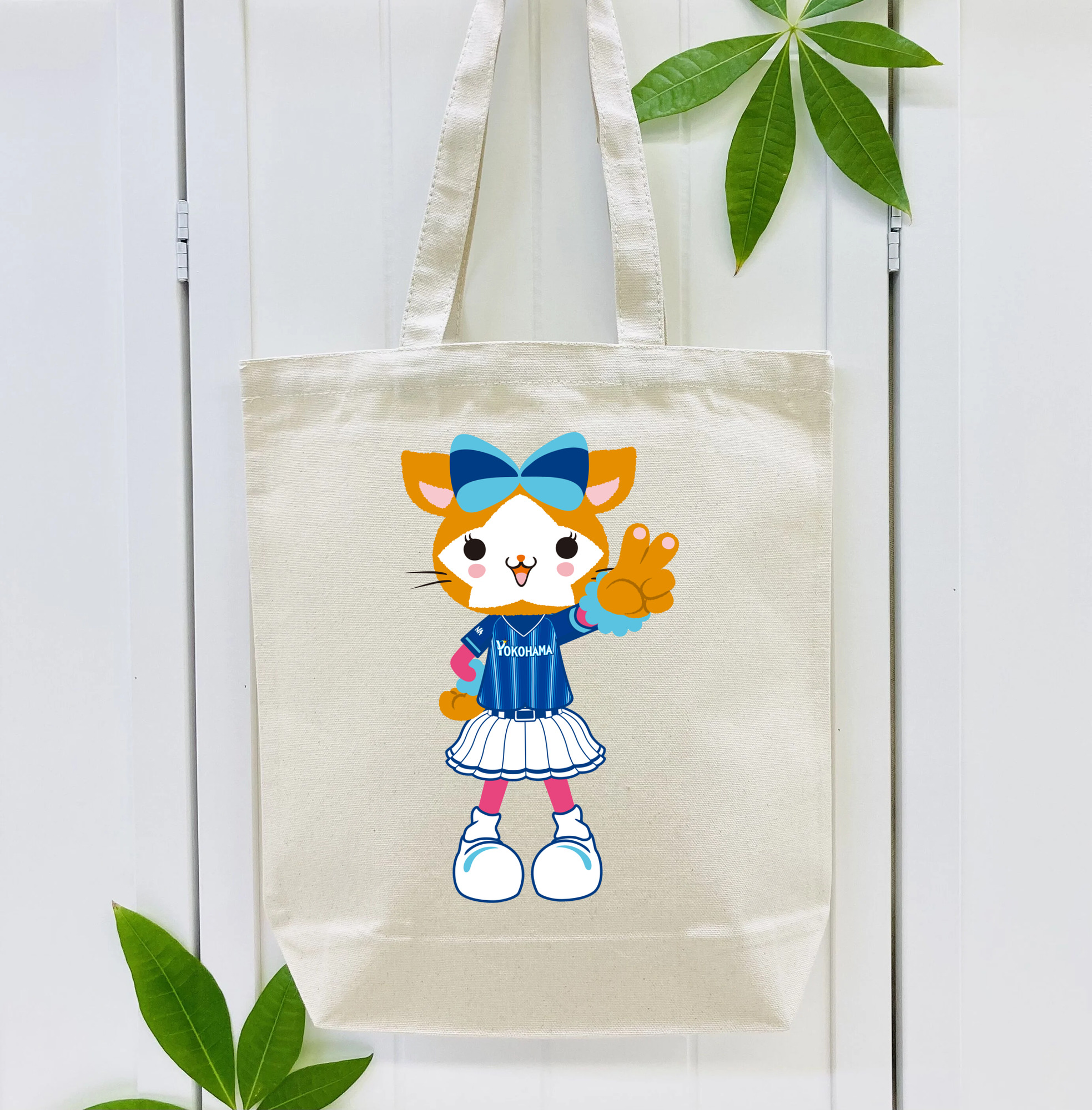 YOKOHAMA DeNA BAYSTARS MASCOT DB.KIRARA AWAY UNIFORM Logo