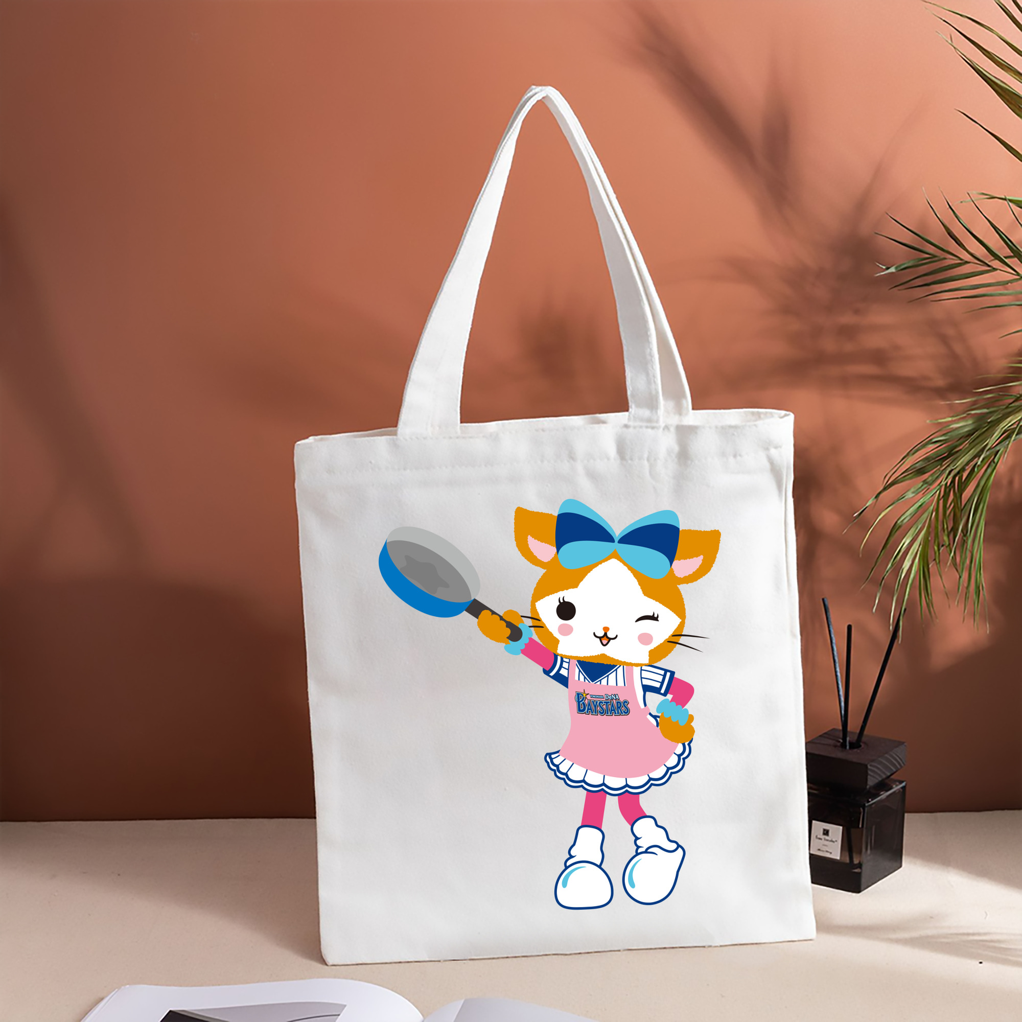 YOKOHAMA DeNA BAYSTARS MASCOT DB.KIRARA APPLICATION COOKING Logo