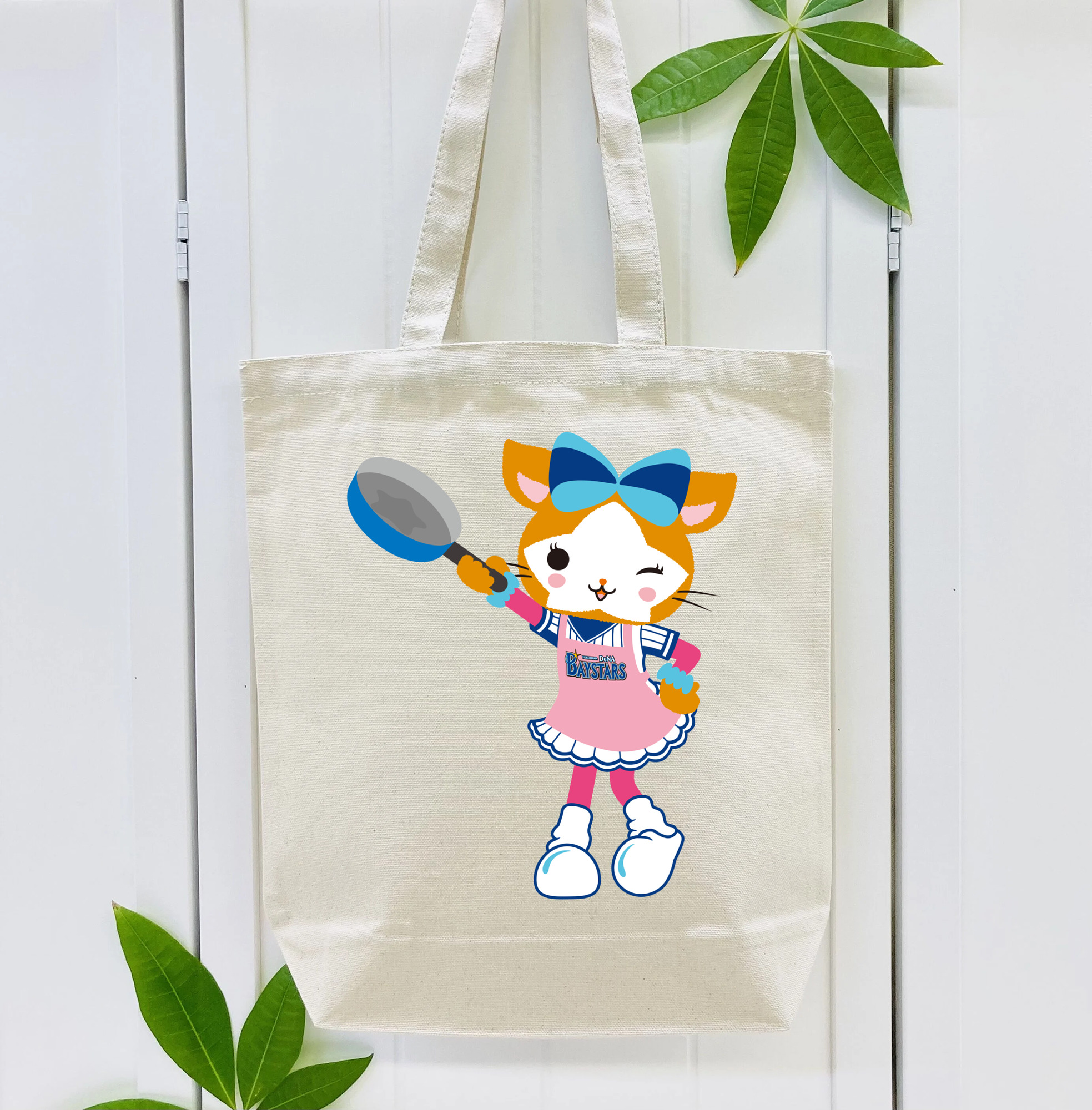 YOKOHAMA DeNA BAYSTARS MASCOT DB.KIRARA APPLICATION COOKING Logo