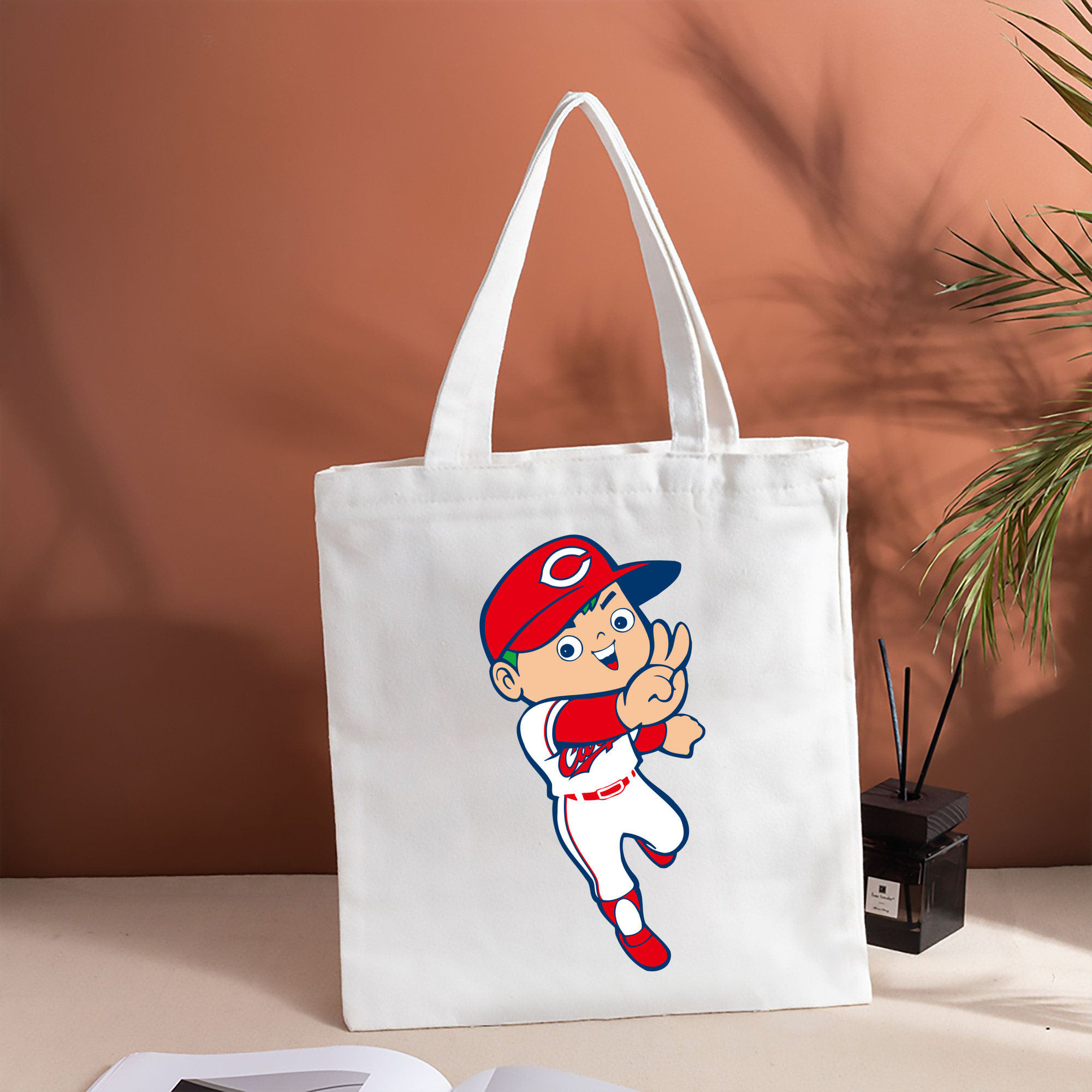 HIROSHIMA TOYO CARP MASCOT APPLICATION THROW Logo