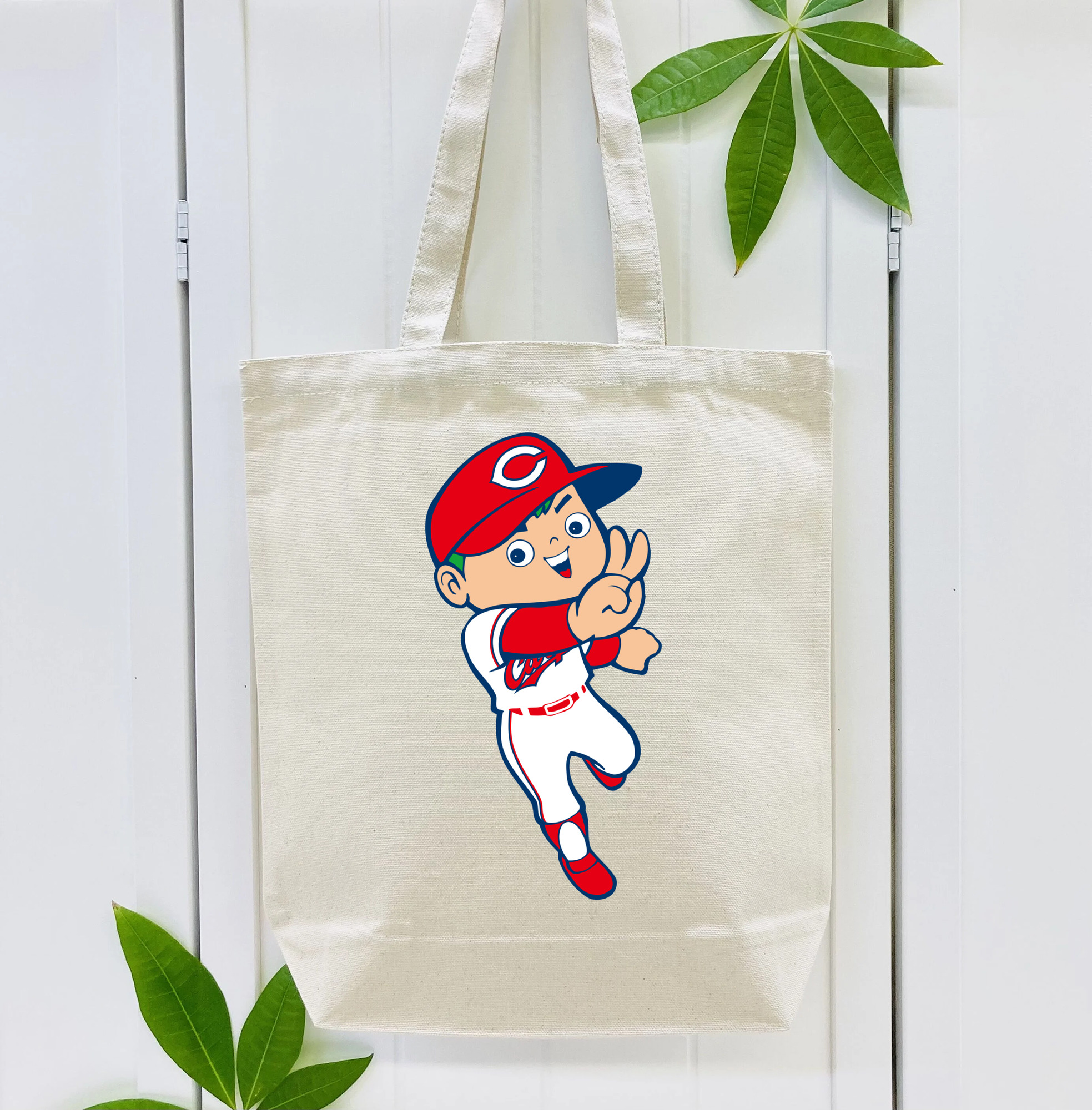 HIROSHIMA TOYO CARP MASCOT APPLICATION THROW Logo