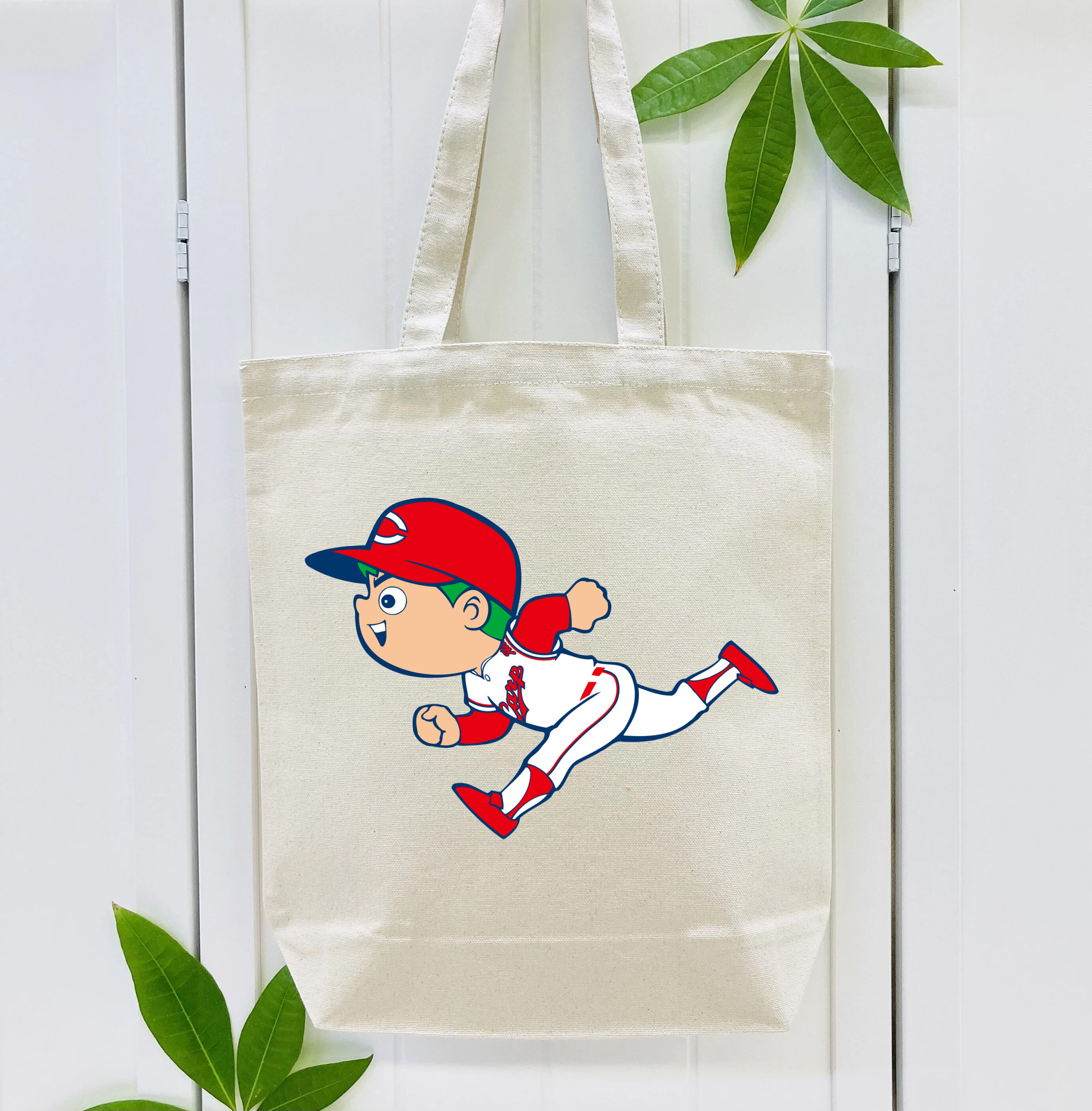 HIROSHIMA TOYO CARP MASCOT CARP BOYA RUNNING APPLICATION Logo