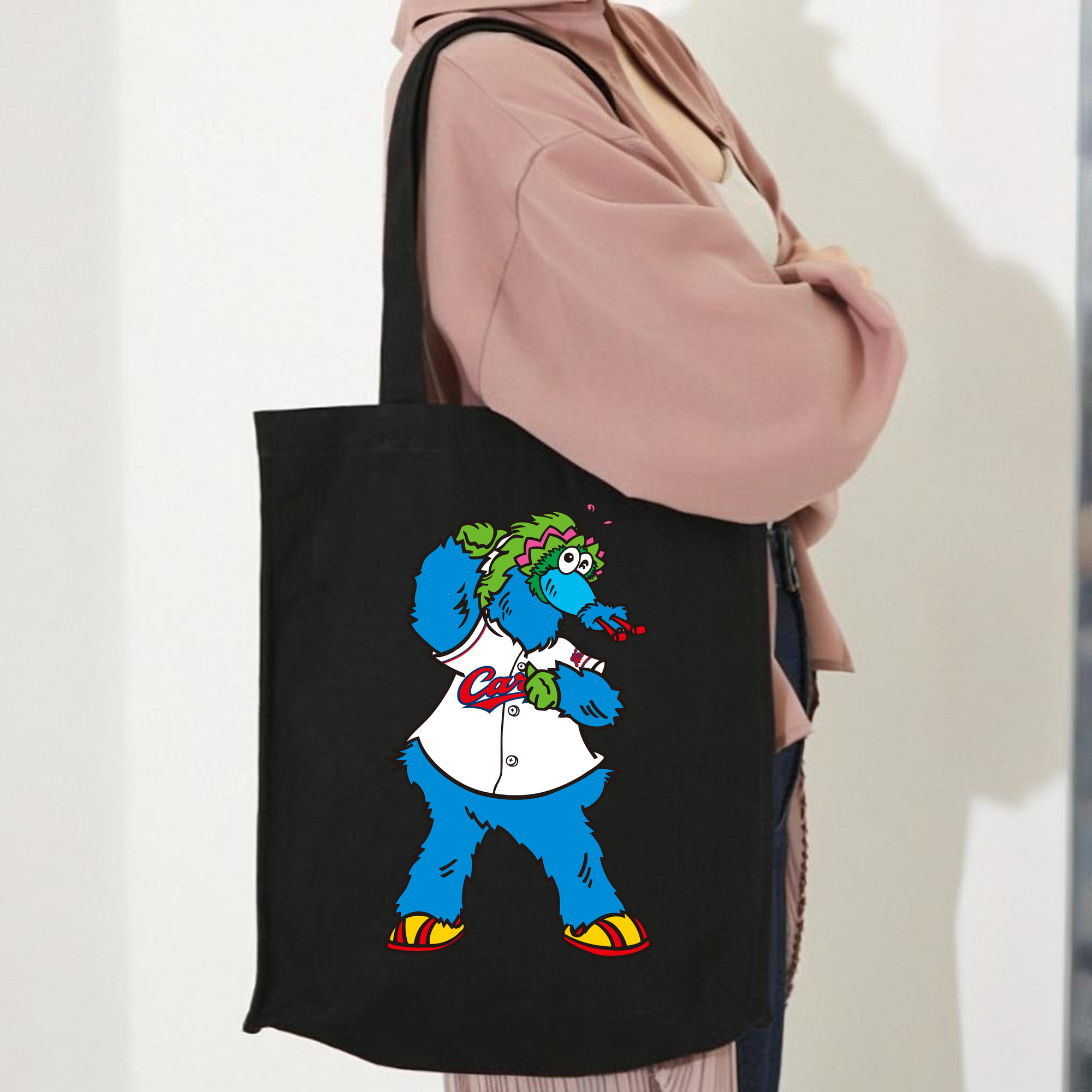 HIROSHIMA TOYO CARP MASCOT SLYLY APPLICATION FIGHTING Logo