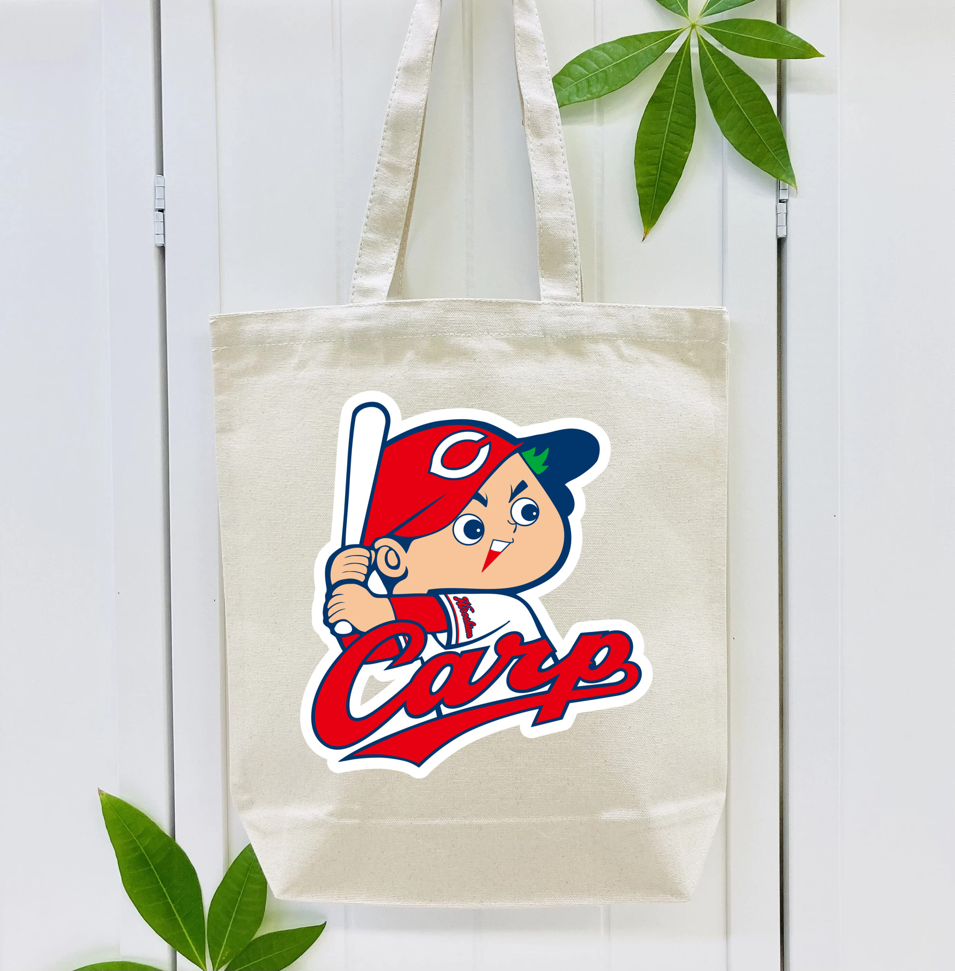 HIROSHIMA TOYO CARP MASCOT CARP BOYA EMBLEM BACKGROUND Logo