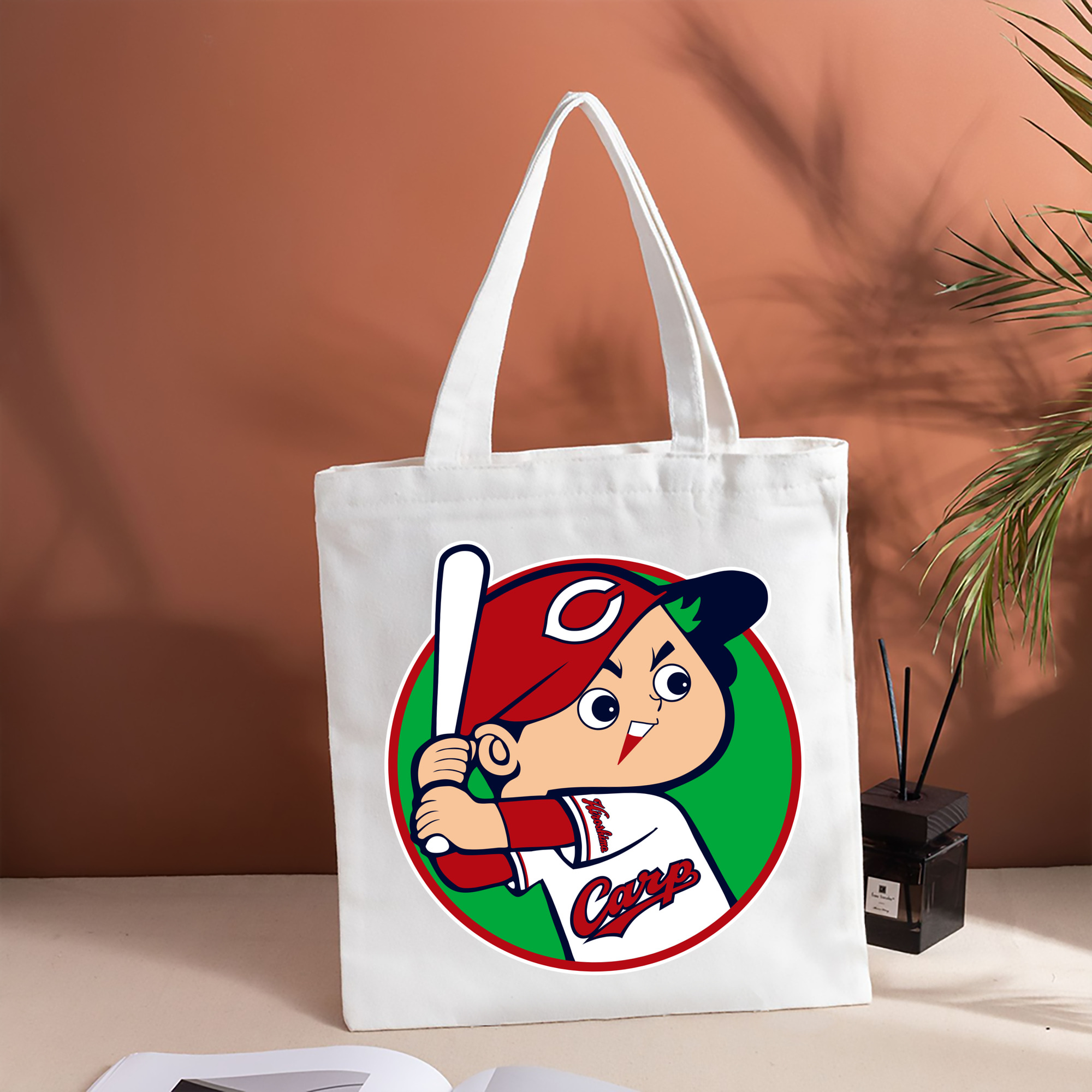 HIROSHIMA TOYO CARP EMBLEM 2023 ORIGINAL APPLICATION BACKGROUND Logo