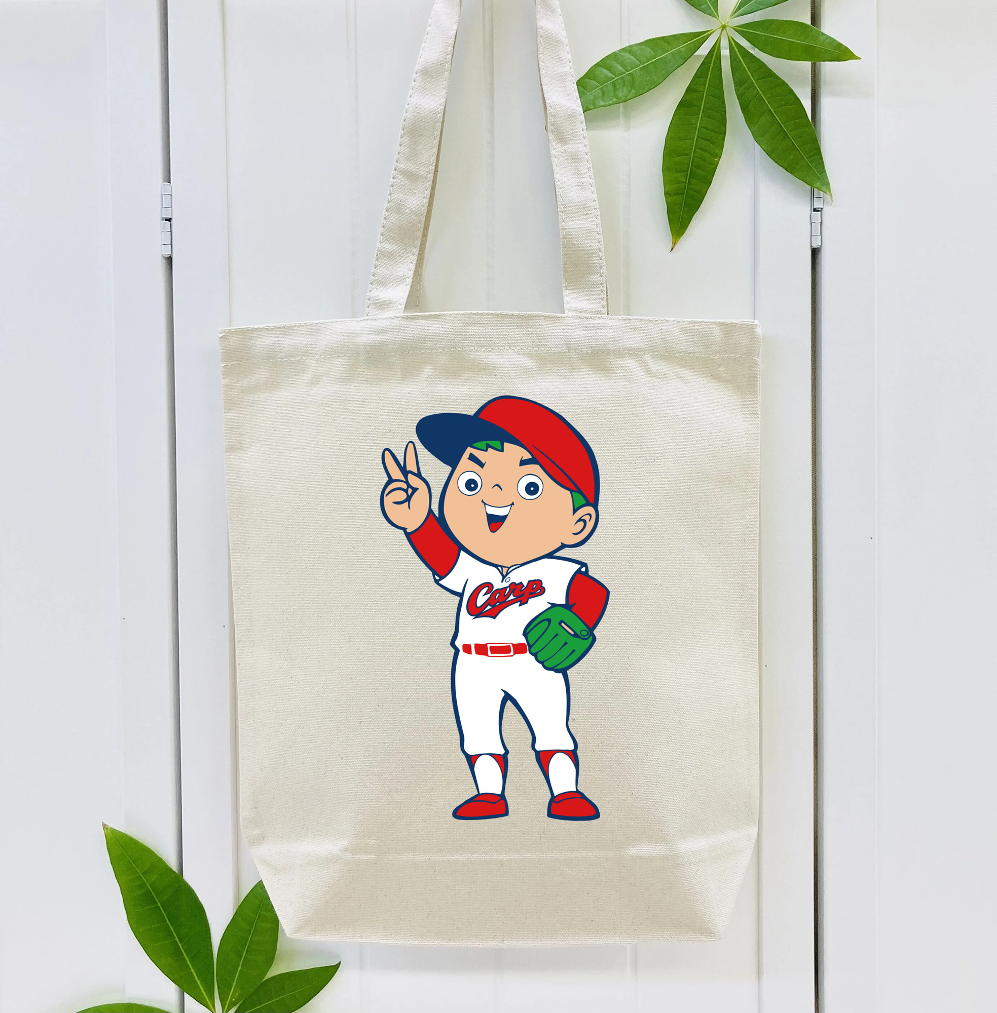 HIROSHIMA TOYO CARP MASCOT CARP BOYA APPLICATION VICTORY SMILE Logo