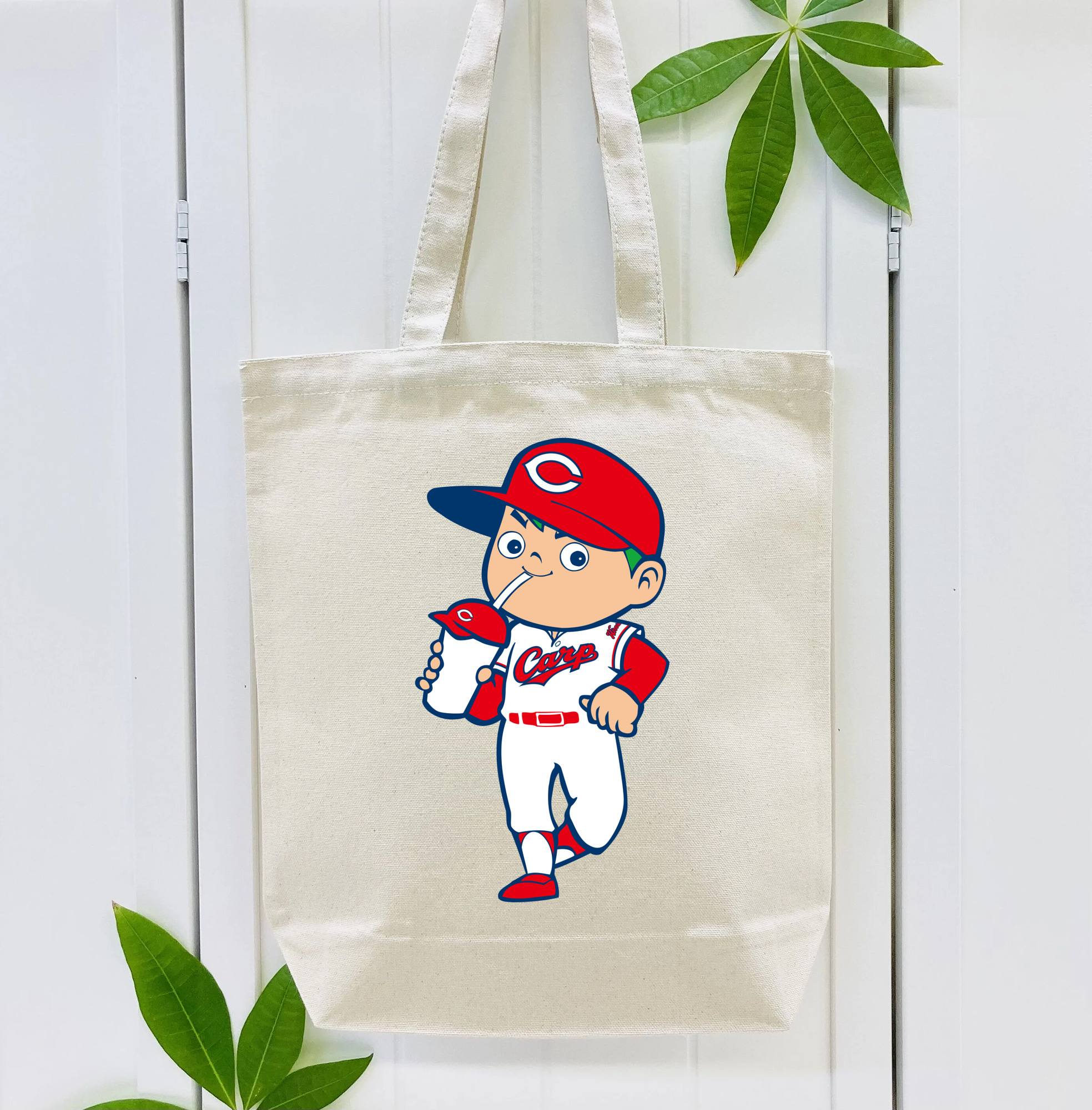 HIROSHIMA TOYO CARP MASCOT APPLICATION DRINK Logo