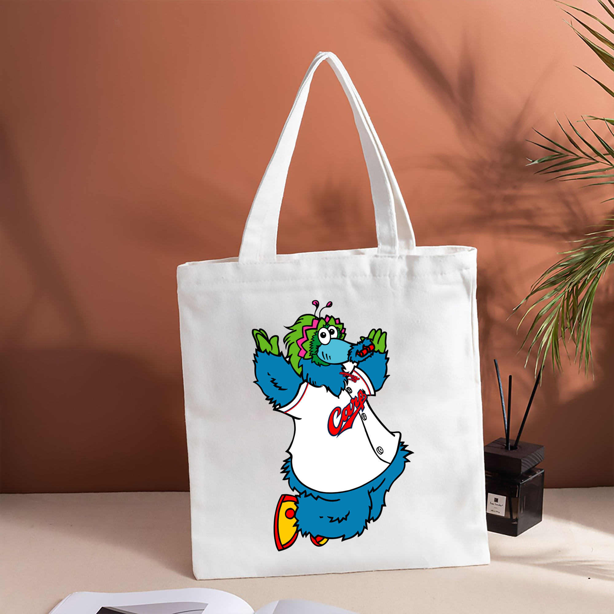 HIROSHIMA TOYO CARP MASCOT SLYLY APPLICATION JUMP Logo