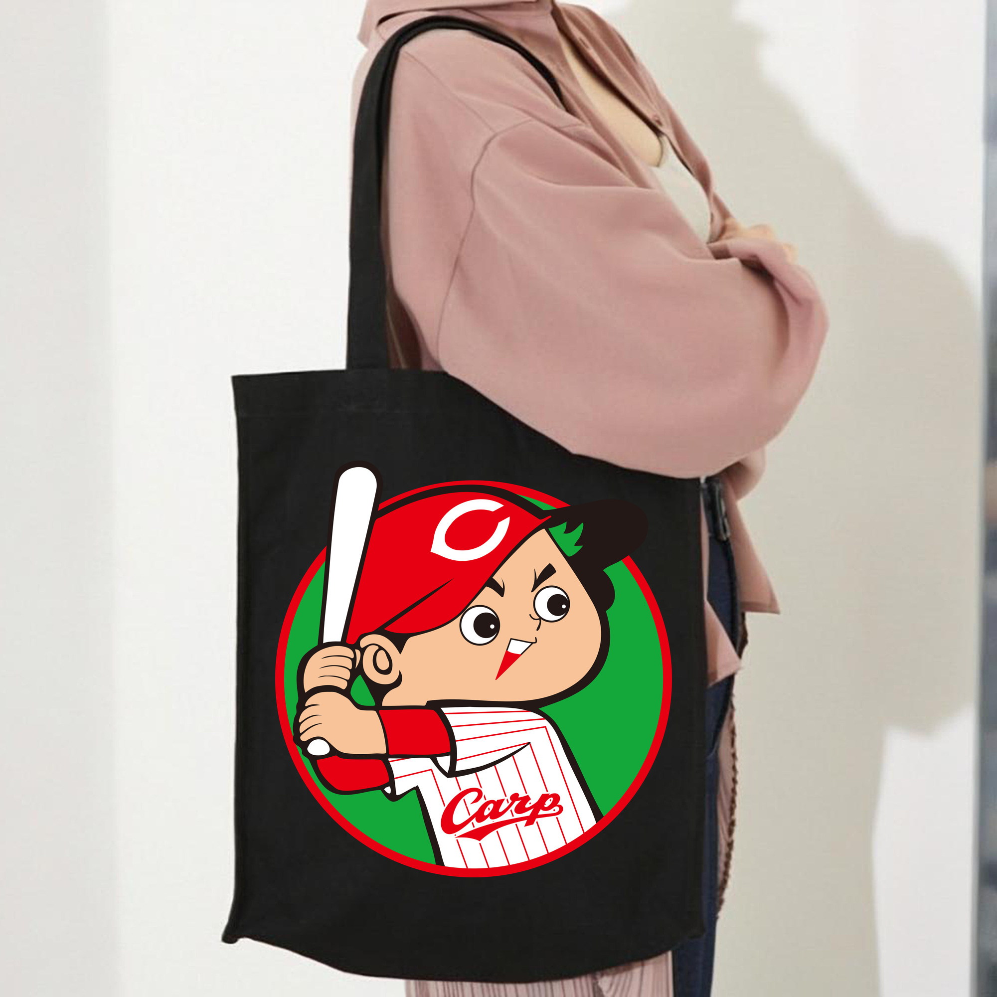 HIROSHIMA TOYO CARP MASCOT CARP BOYA OLD Logo