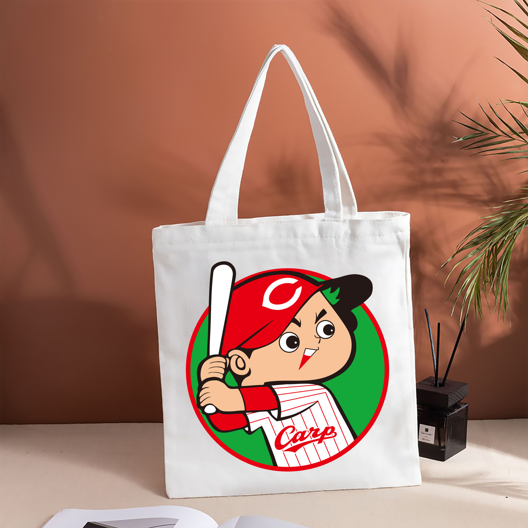 HIROSHIMA TOYO CARP MASCOT CARP BOYA OLD Logo
