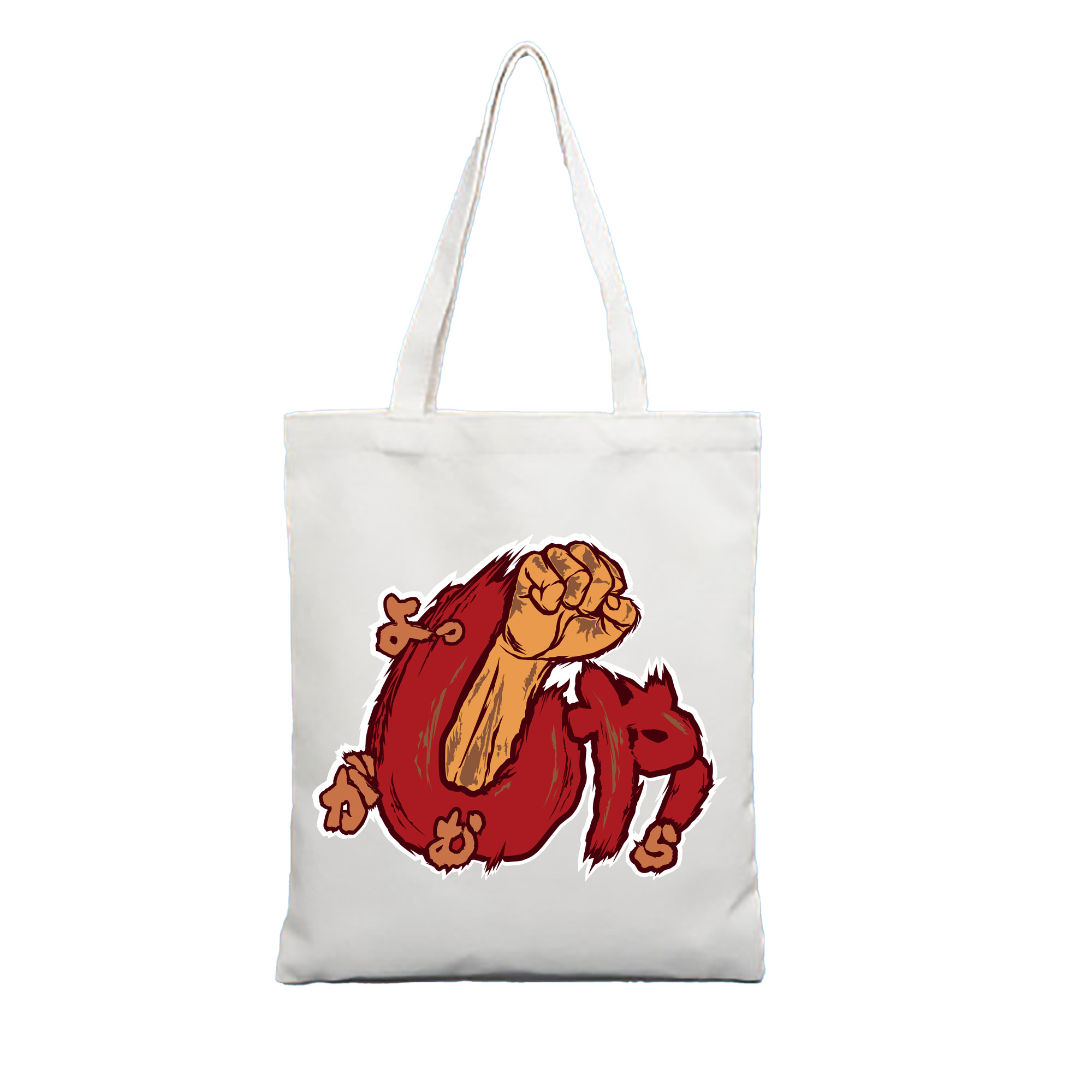 HIROSHIMA TOYO CARP 2024 SLOGAN Logo - 縦型キャンバス手提げバッグ（トートバッグ） ・ キャンバス素材 ・ ショッピング用 ・ 軽量 丈夫 お手入れ簡単