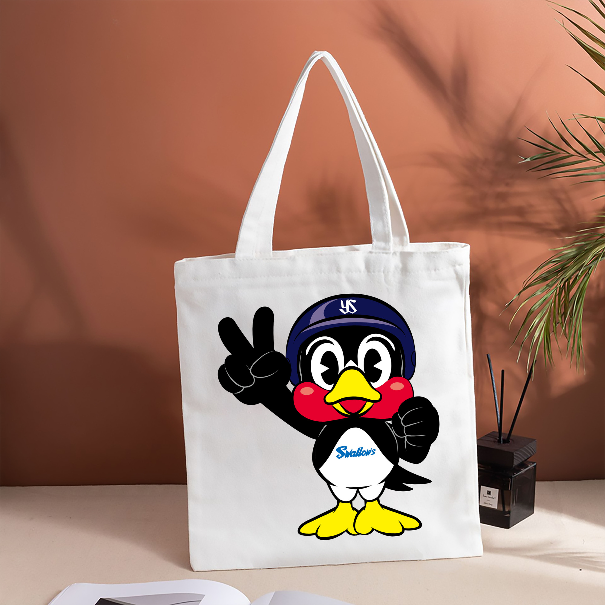 TOKYO YAKULT SWALLOWS MASCOT TSUBAKURO APPLICATION VICTORY Logo