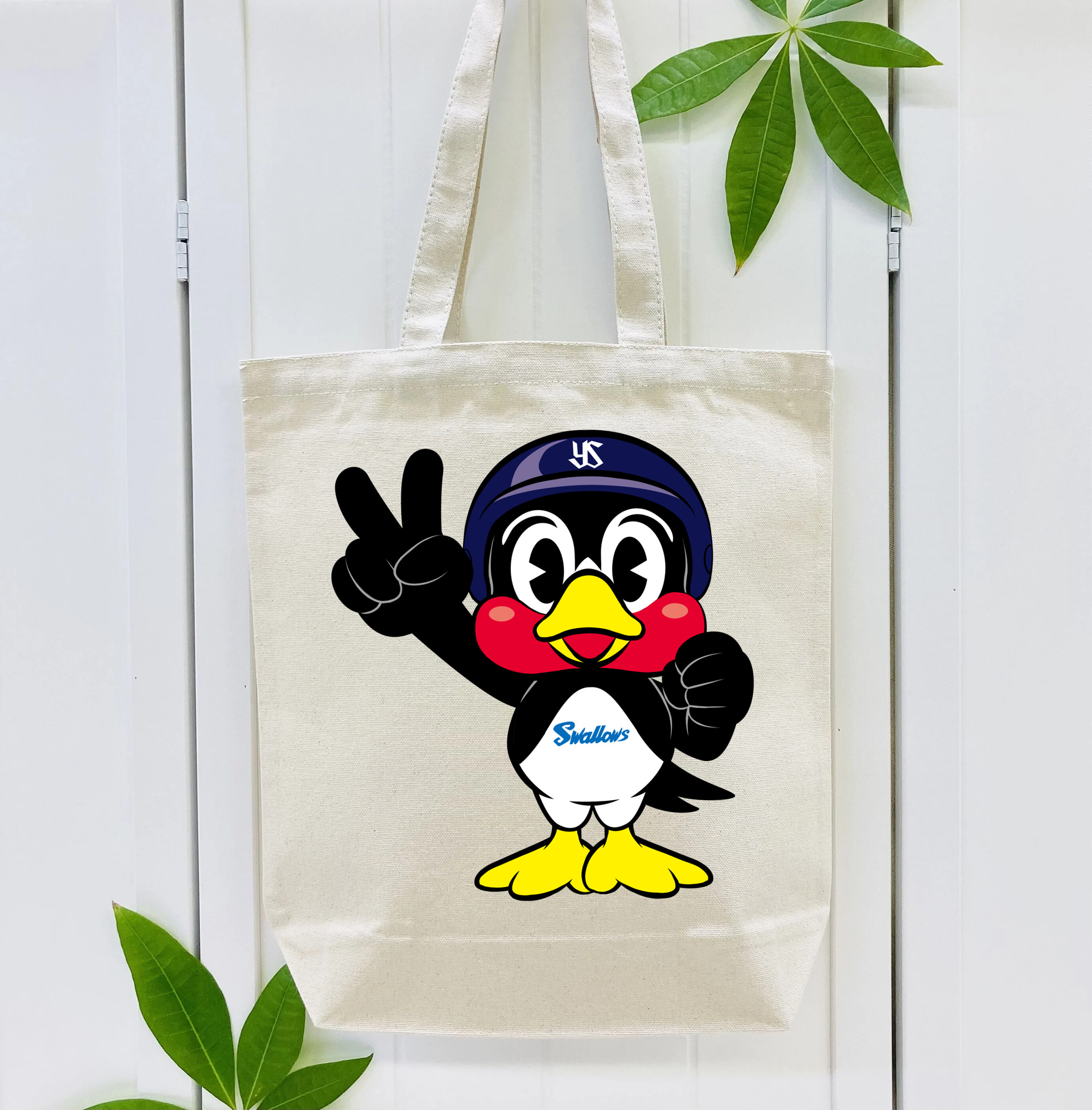 TOKYO YAKULT SWALLOWS MASCOT TSUBAKURO APPLICATION VICTORY Logo