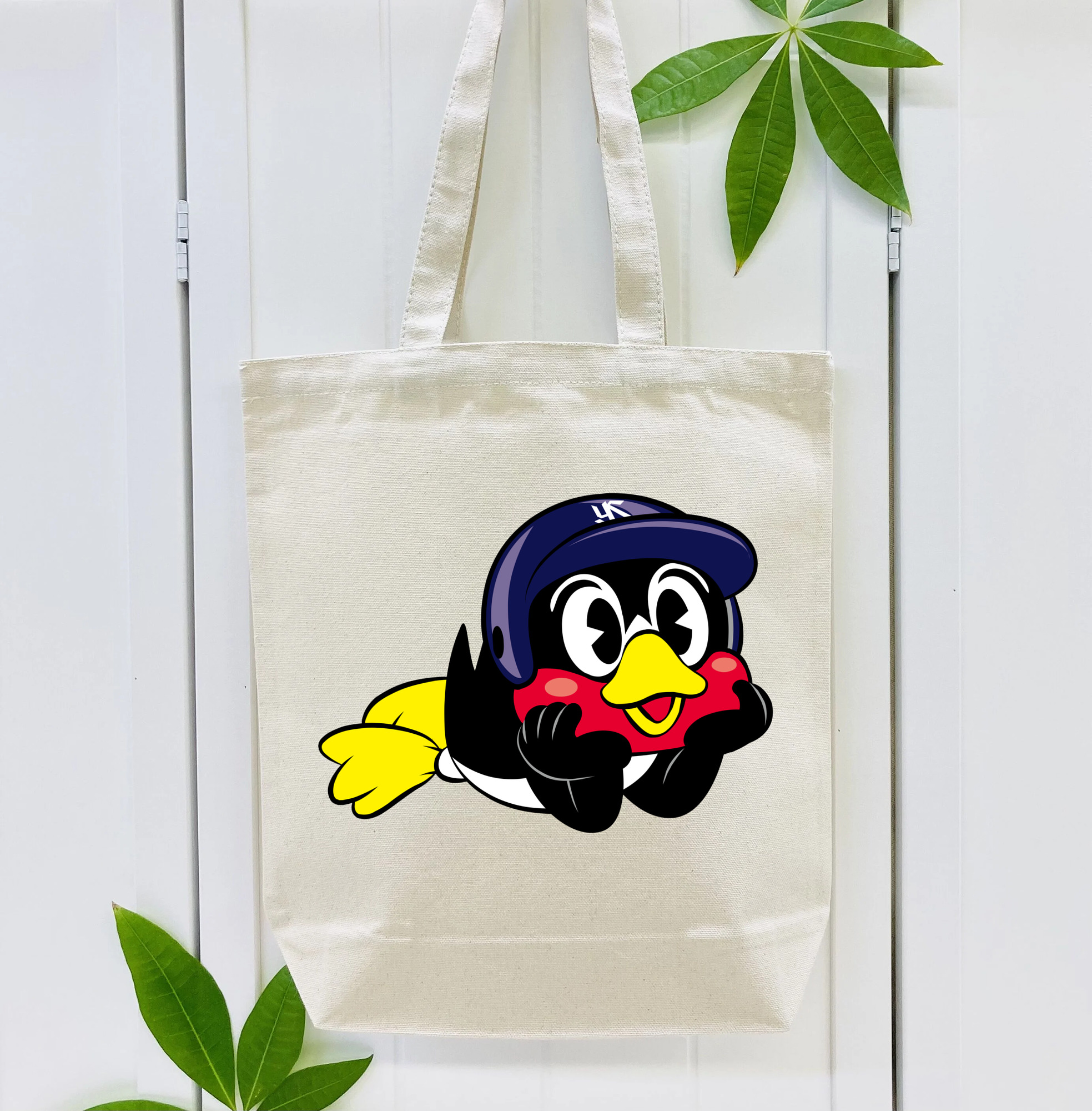 TOKYO YAKULT SWALLOWS MASCOT TSUBAKURO APPLICATION LIE DOWN FORWARD Logo