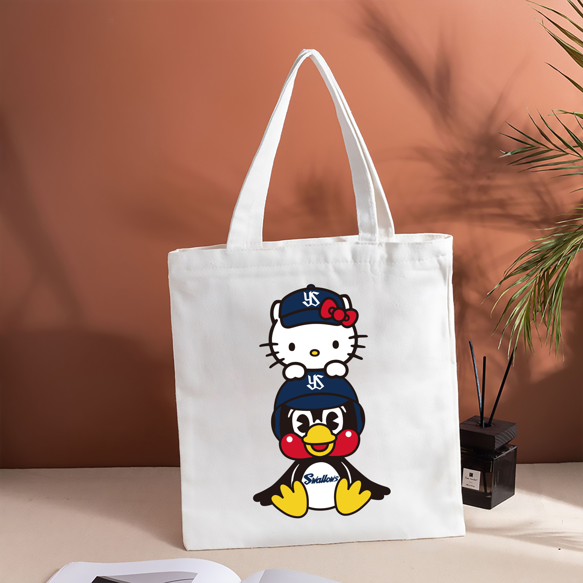 TOKYO YAKULT SWALLOWS MASCOT TSUBAKURO HELLO KITTY Logo