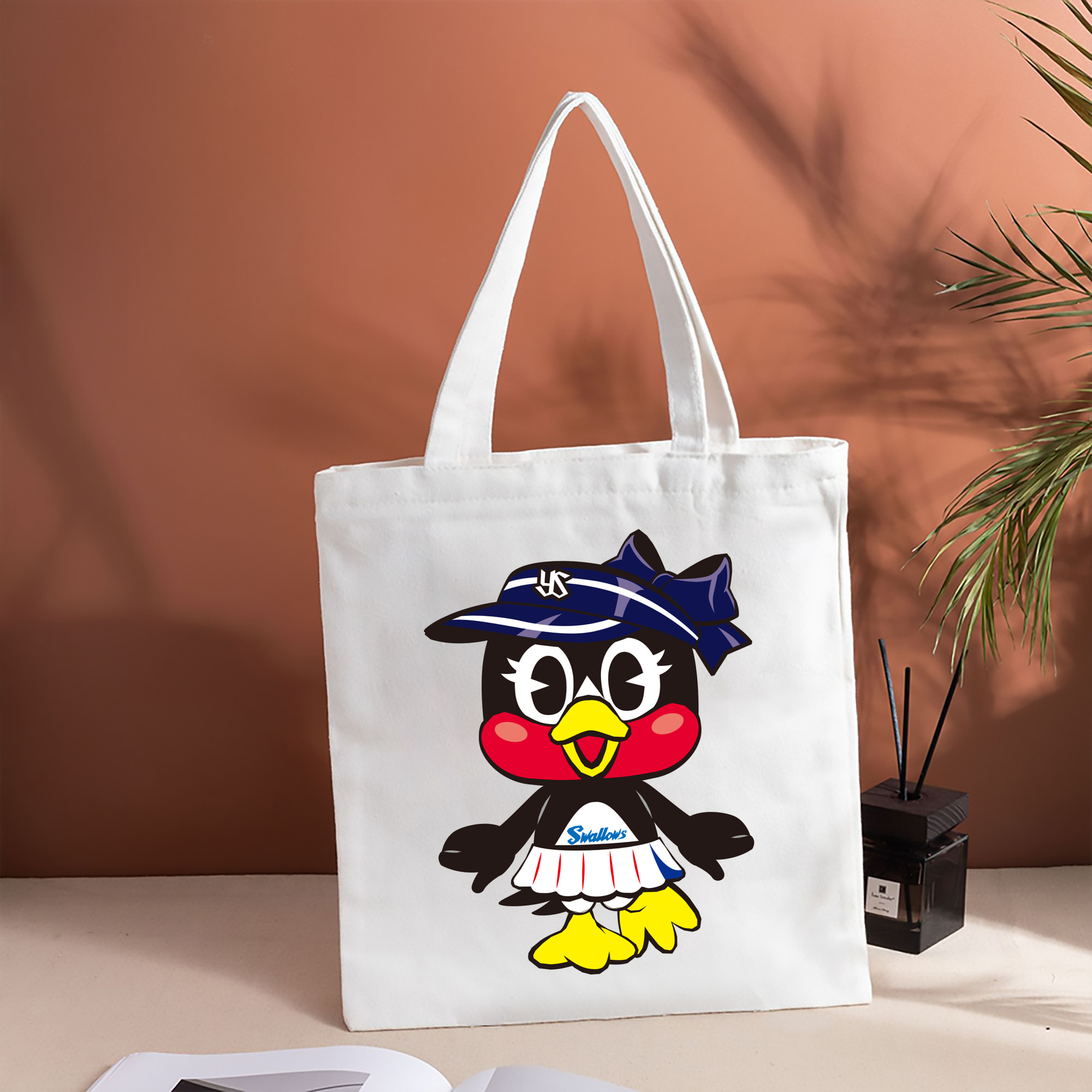 TOKYO YAKULT SWALLOWS MASCOT TSUBAMI APPLICATION STAND Logo