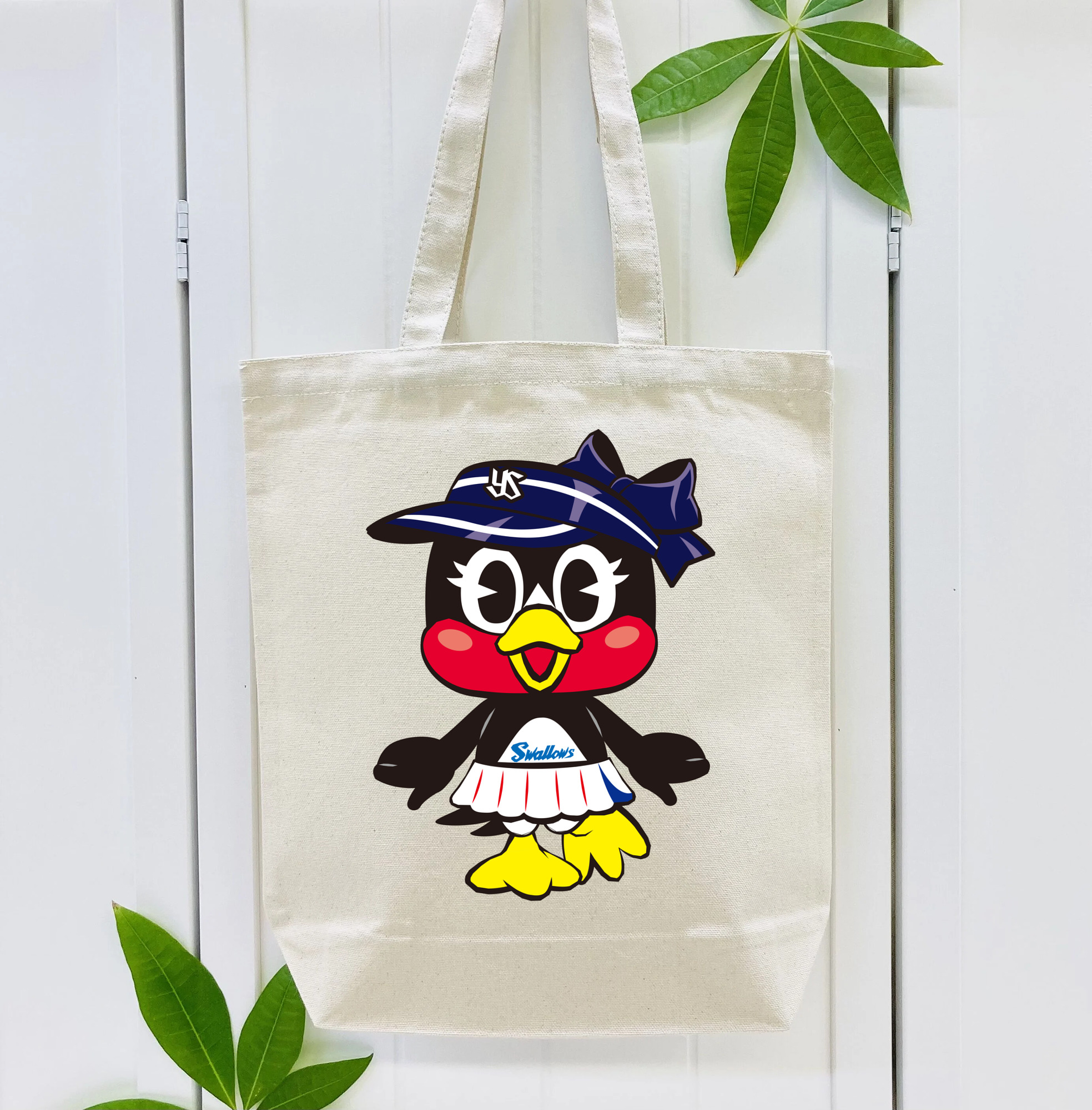 TOKYO YAKULT SWALLOWS MASCOT TSUBAMI APPLICATION STAND Logo