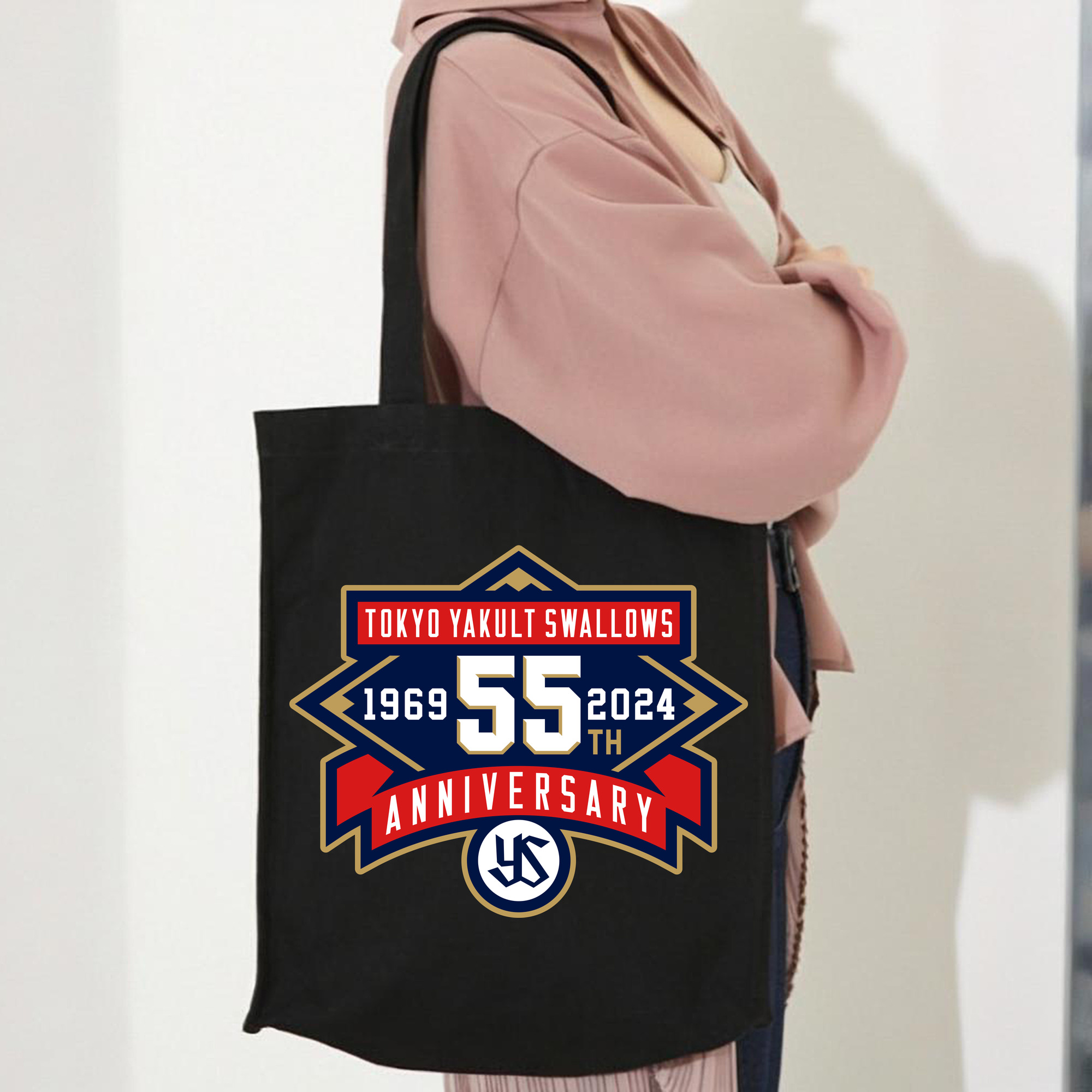 TOKYO YAKULT SWALLOWS 55TH ANNIVERSARY EMBLEM Logo