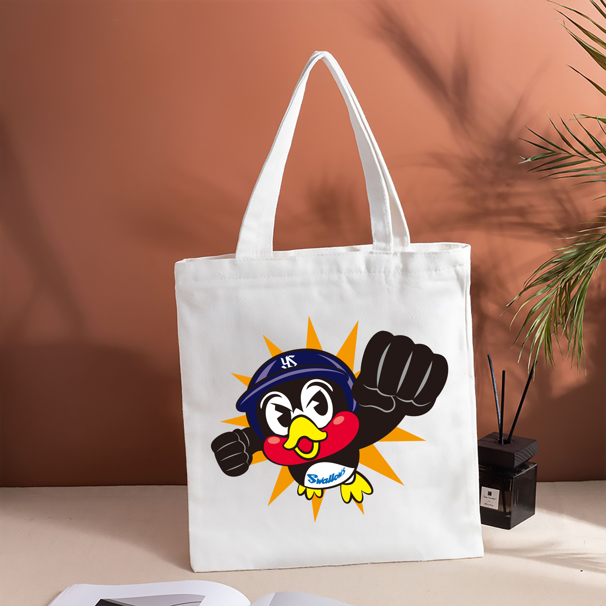 TOKYO YAKULT SWALLOWS MASCOT TSUBAKURO PUNCH FIGHTING APPLICATION Logo