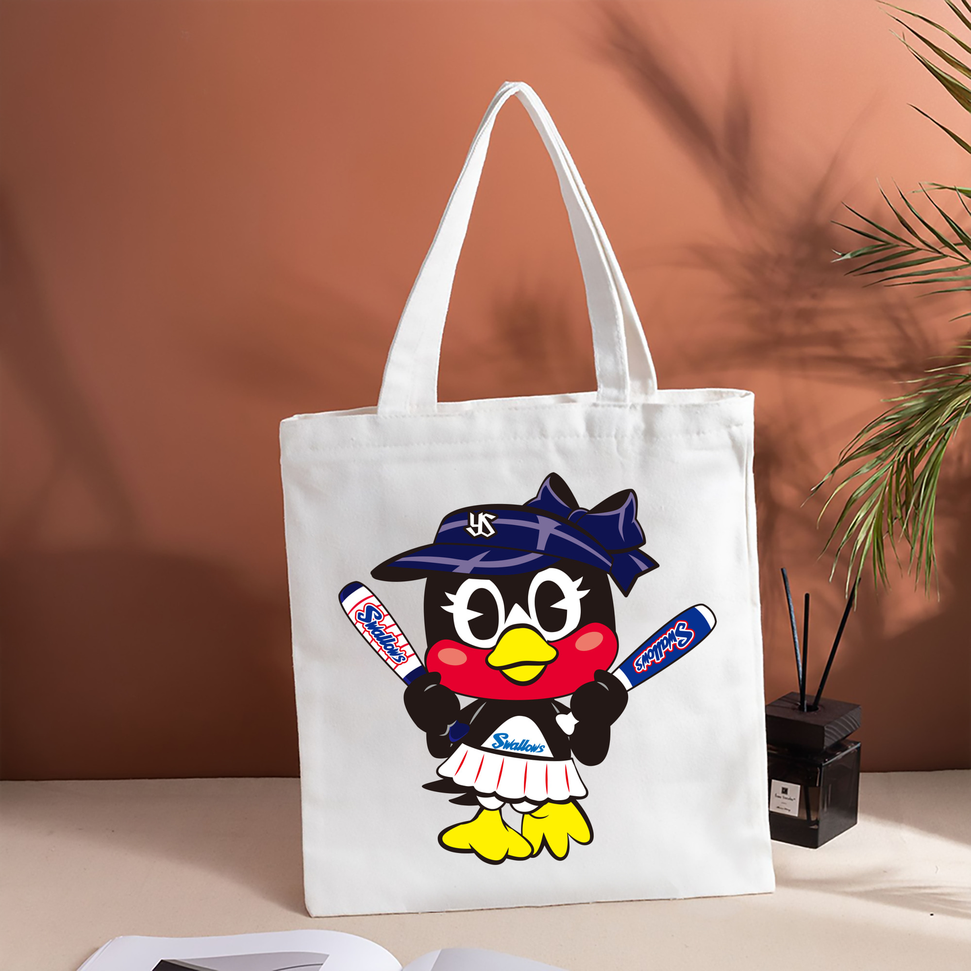 TOKYO YAKULT SWALLOWS MASCOT TSUBAMI APPLICATION CHEER BAT Logo