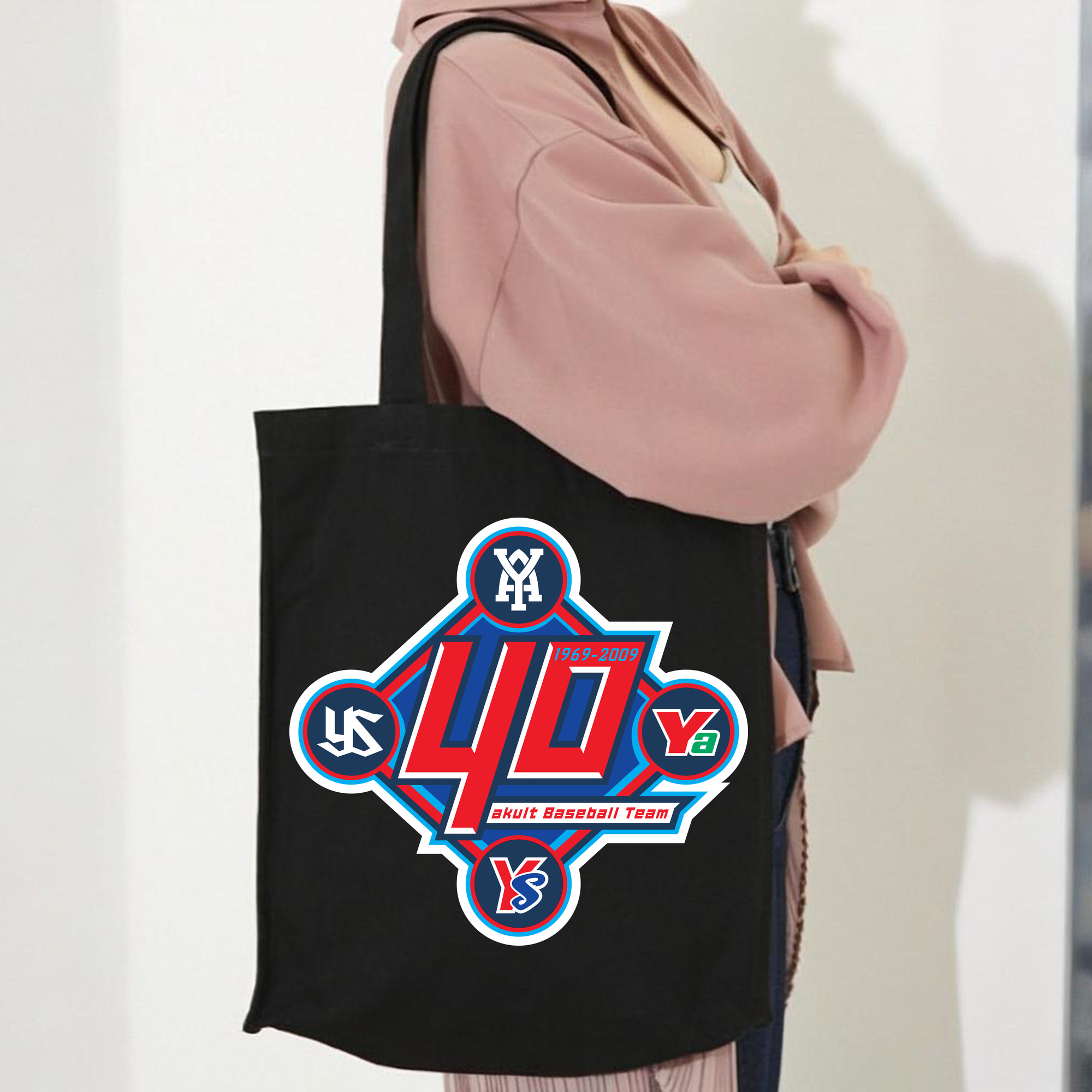 TOKYO YAKULT SWALLOWS 40TH ANNIVERSARY Logo